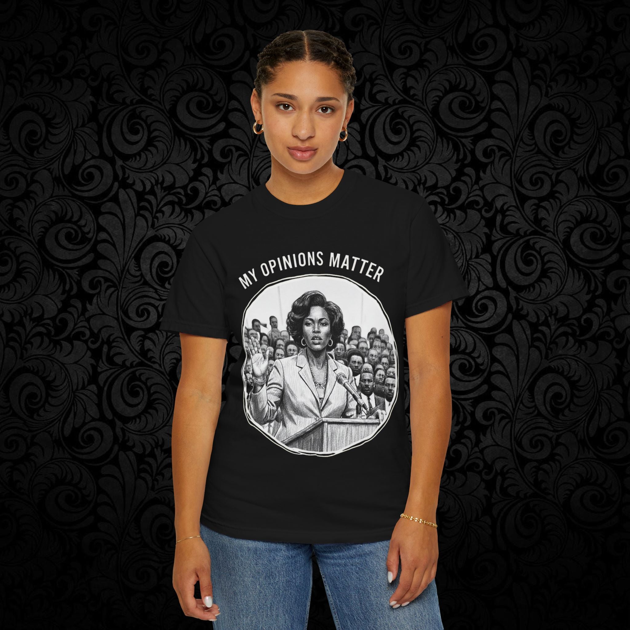 Spittin' Raw Truth T-shirt | My Opinion Matters graphic tee
