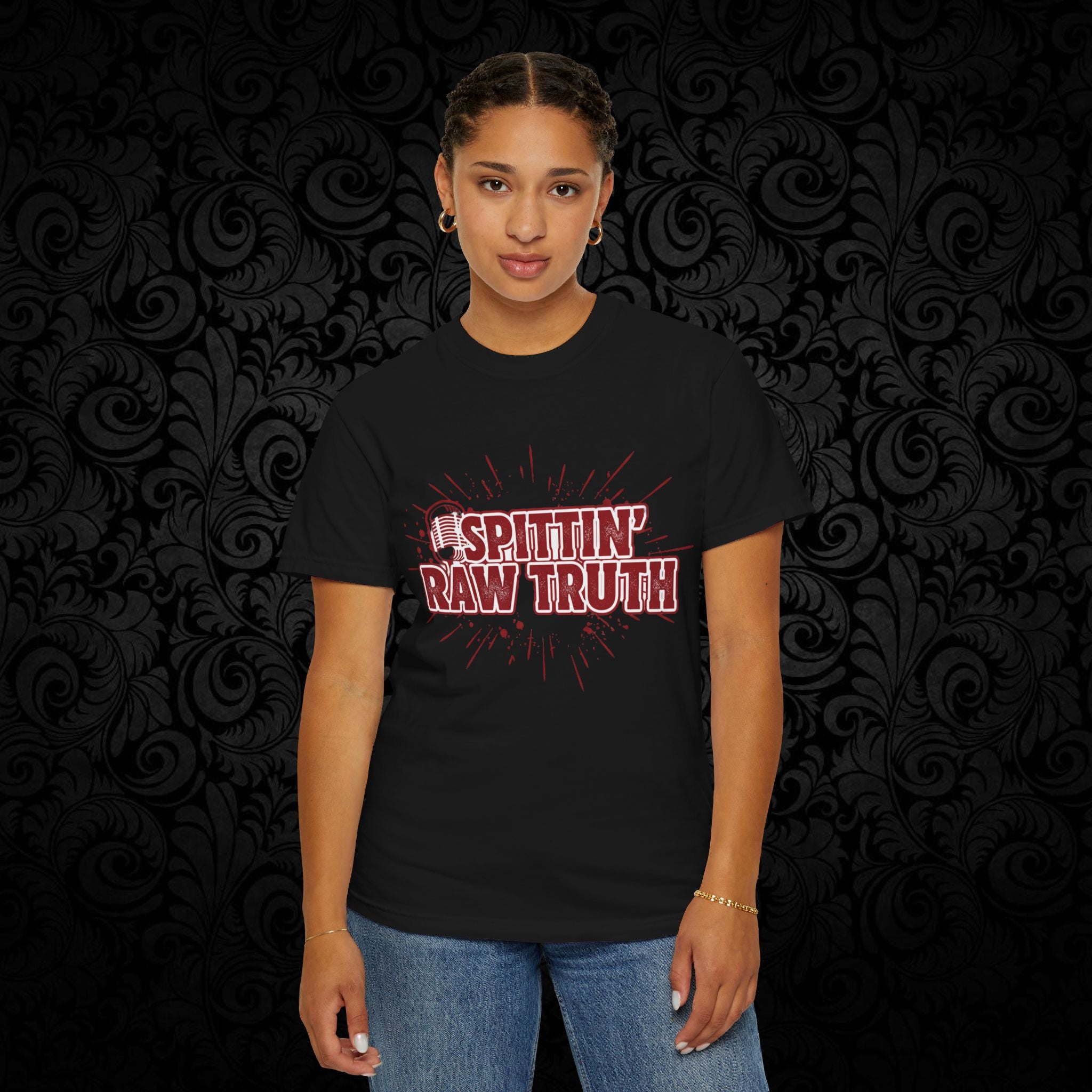 Spittin' Raw Truth T-shirt | My Opinion Matters graphic tee