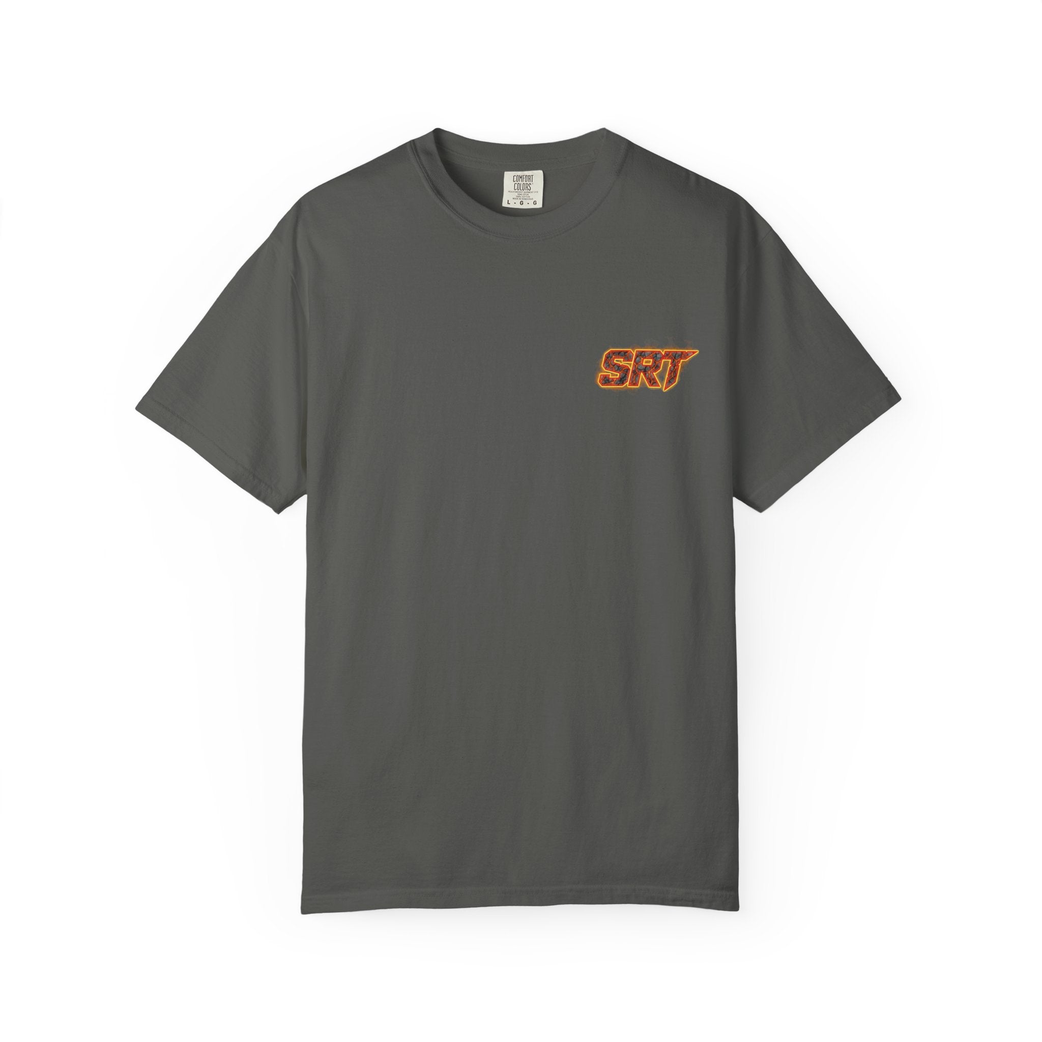 SRT Flame Graphic T-Shirt — "Been Through the Fire" Back Print