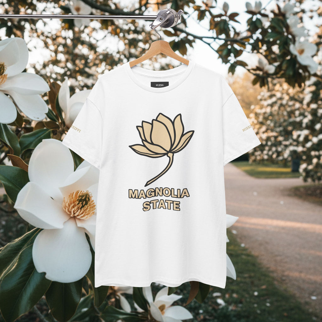 Magnolia State T-Shirt — Mississippi Area Code Shirt (662 · 601 · 228)