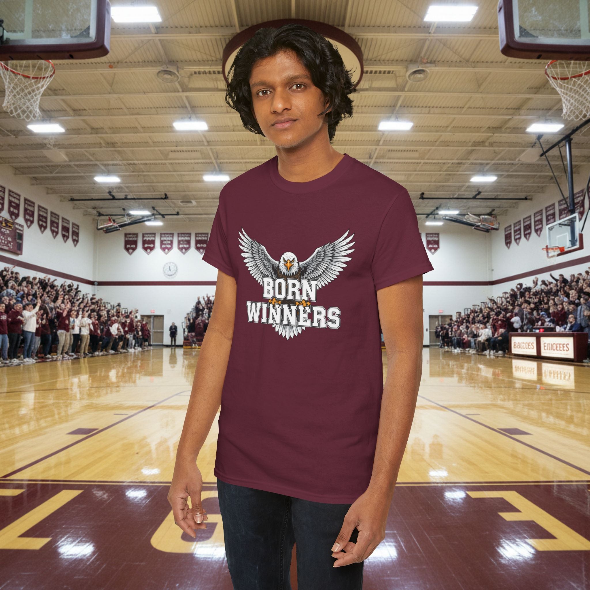 Basketball "Born Winners" Eagle SRT Graphic Tee