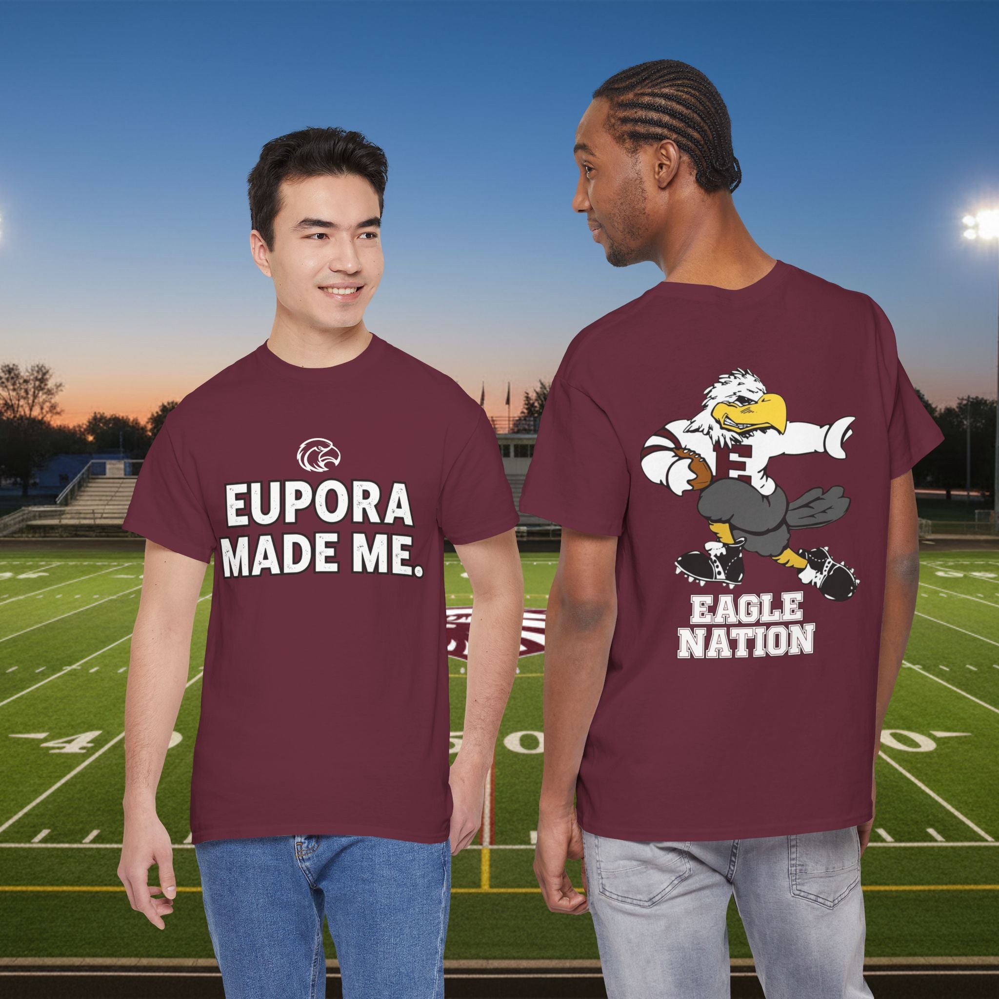 Eupora Made Me T-Shirt — Eagle Nation School Spirit Tee