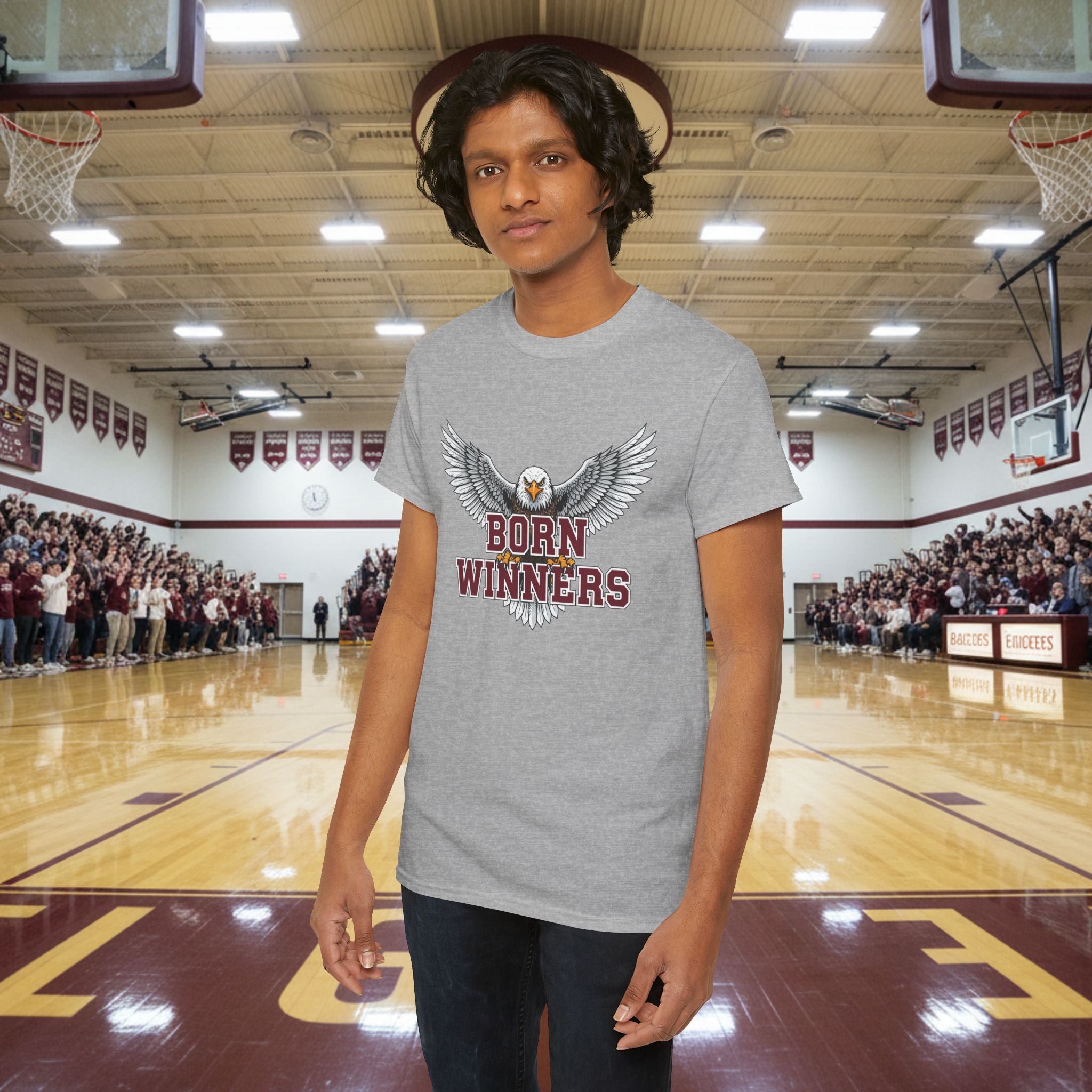 Basketball "Born Winners" Eagle SRT Graphic Tee
