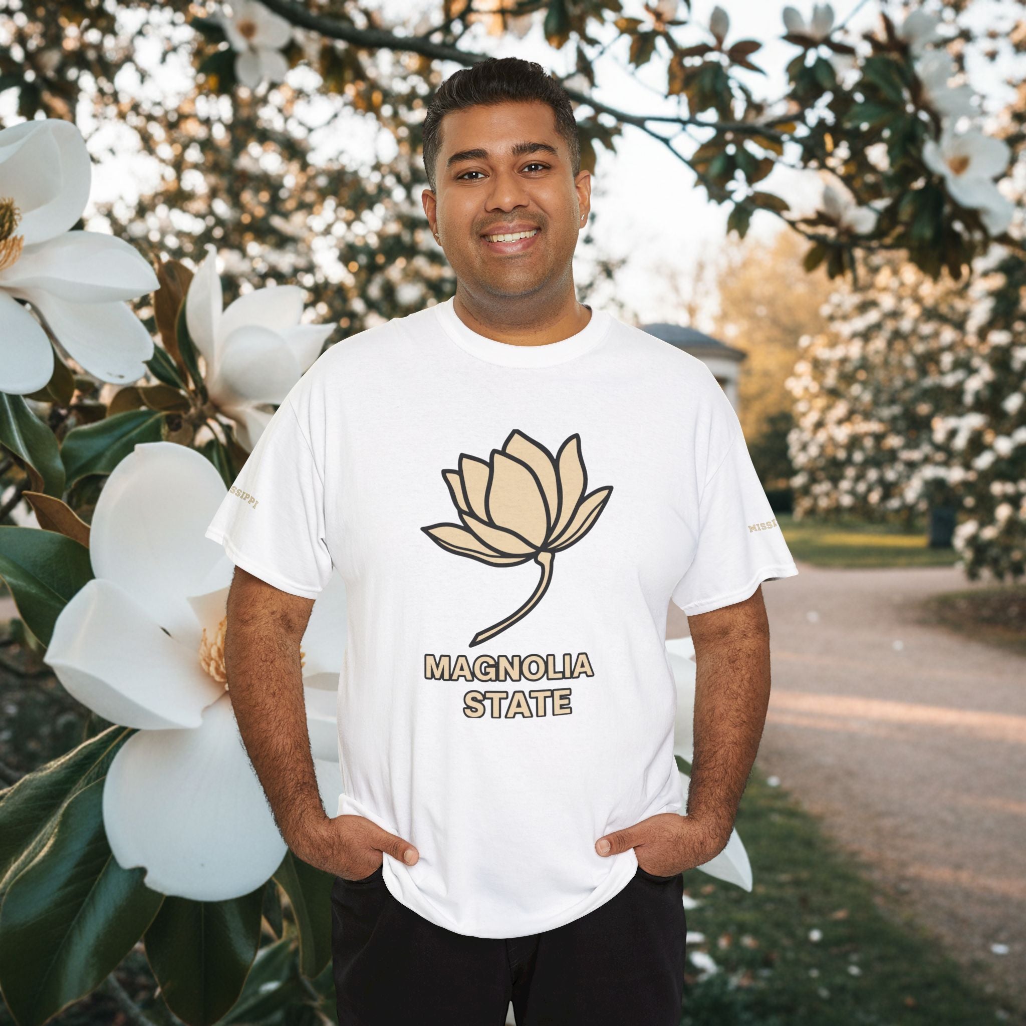 Magnolia State T-Shirt — Mississippi Area Code Shirt (662 · 601 · 228)