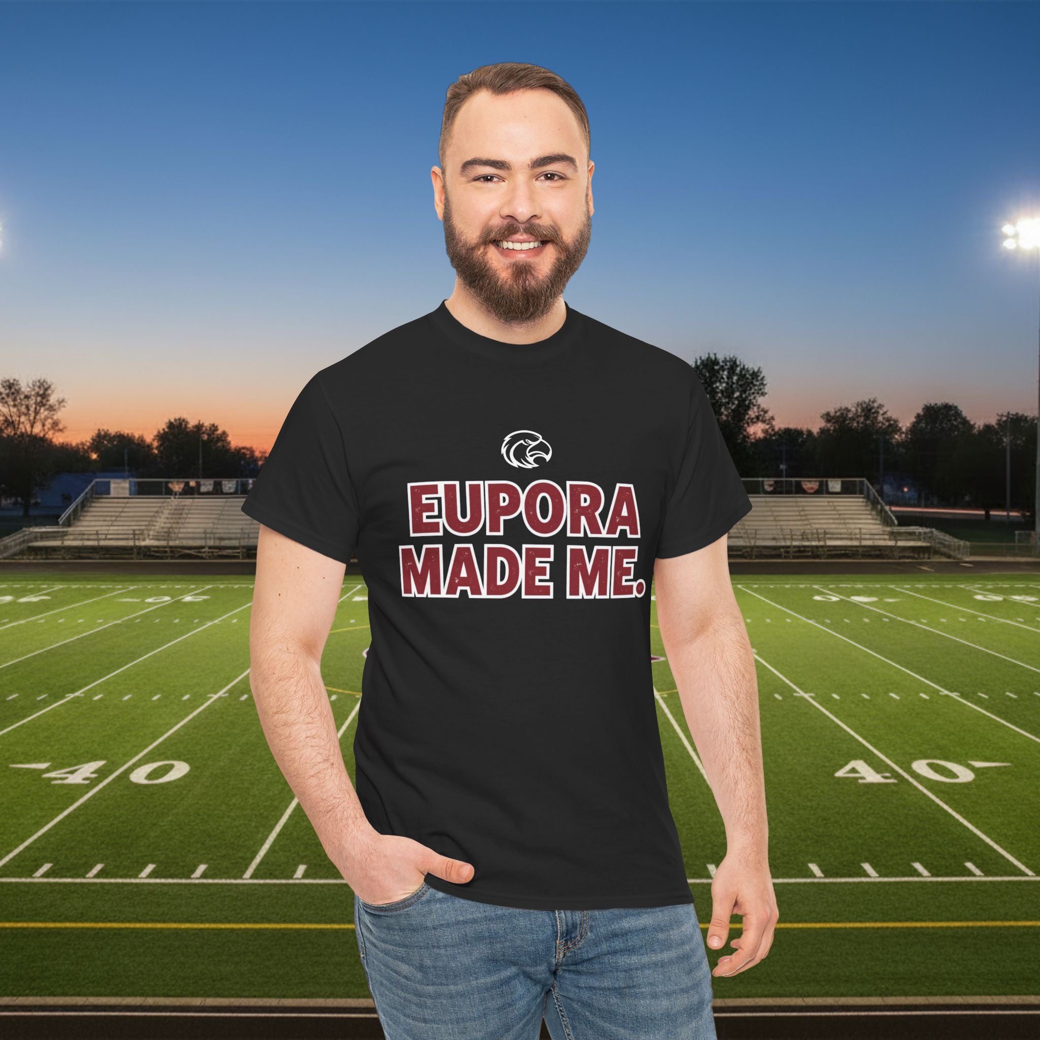 Eupora Made Me T-Shirt — Eagle Nation School Spirit Tee