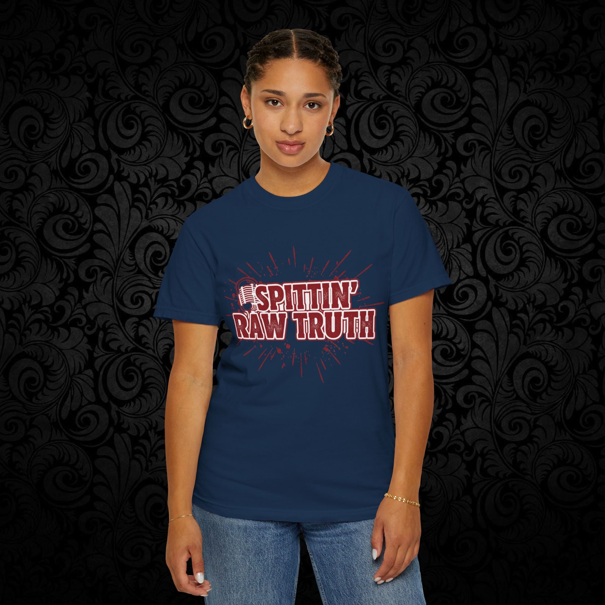 Spittin' Raw Truth T-shirt | My Opinion Matters graphic tee