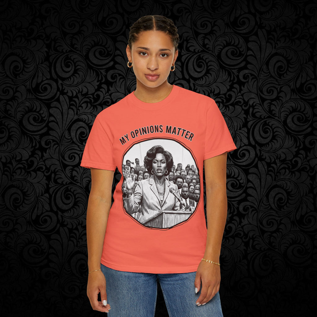 Spittin' Raw Truth T-shirt | My Opinion Matters graphic tee