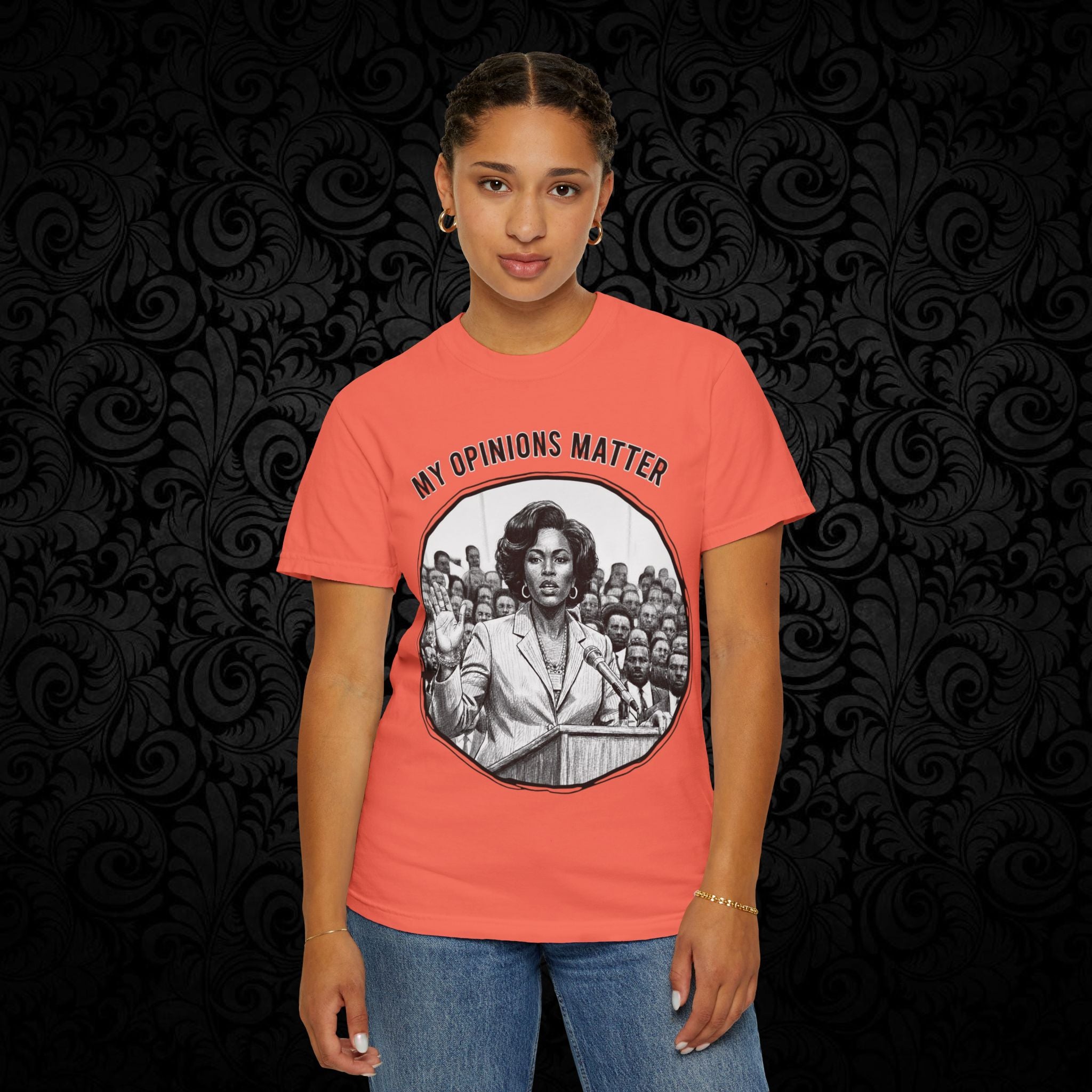 Spittin' Raw Truth T-shirt | My Opinion Matters graphic tee