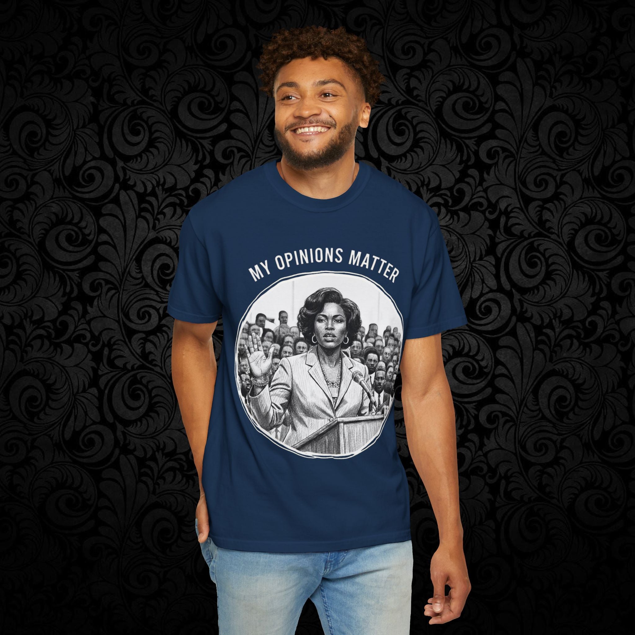 Spittin' Raw Truth T-shirt | My Opinion Matters graphic tee
