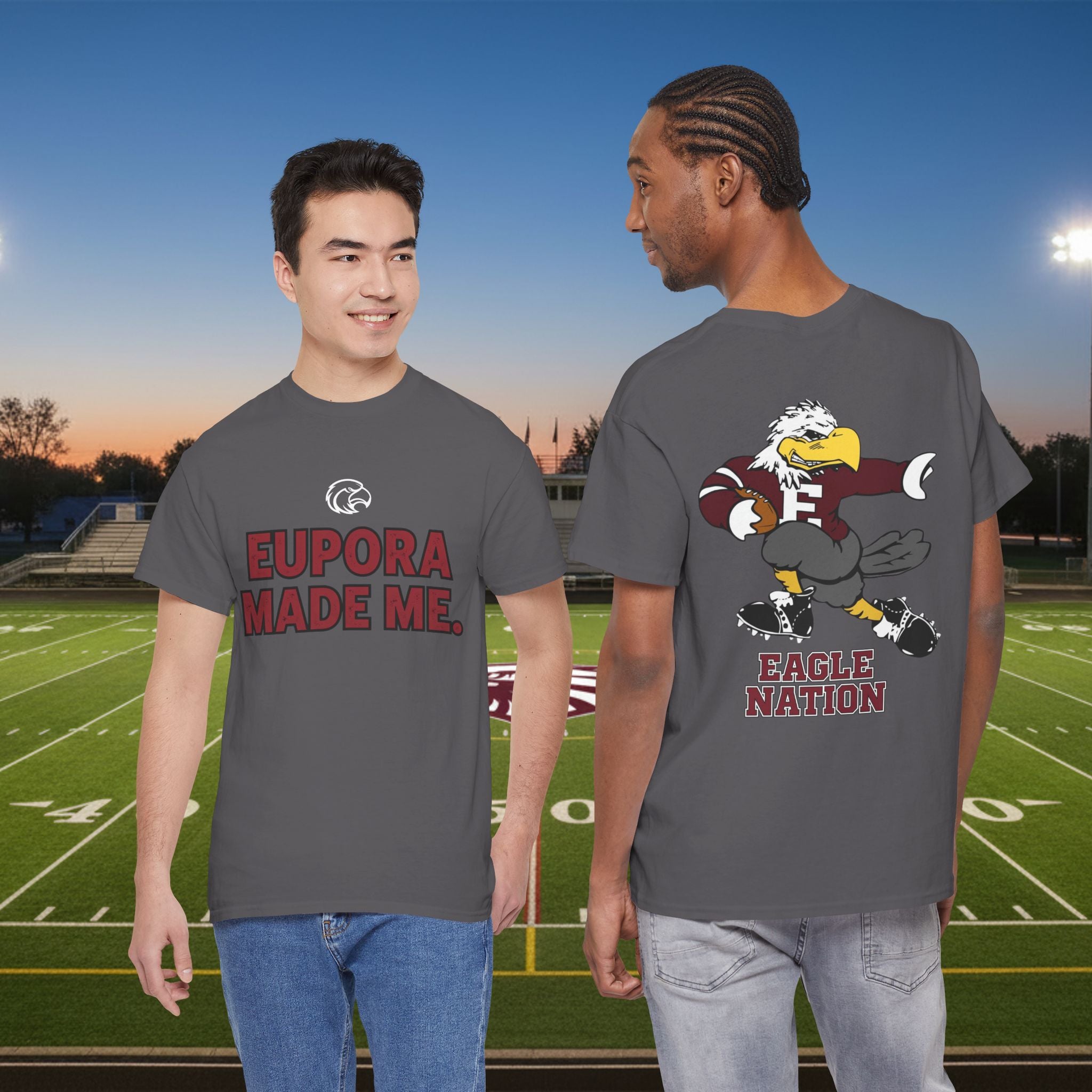 Eupora Made Me T-Shirt — Eagle Nation School Spirit Tee