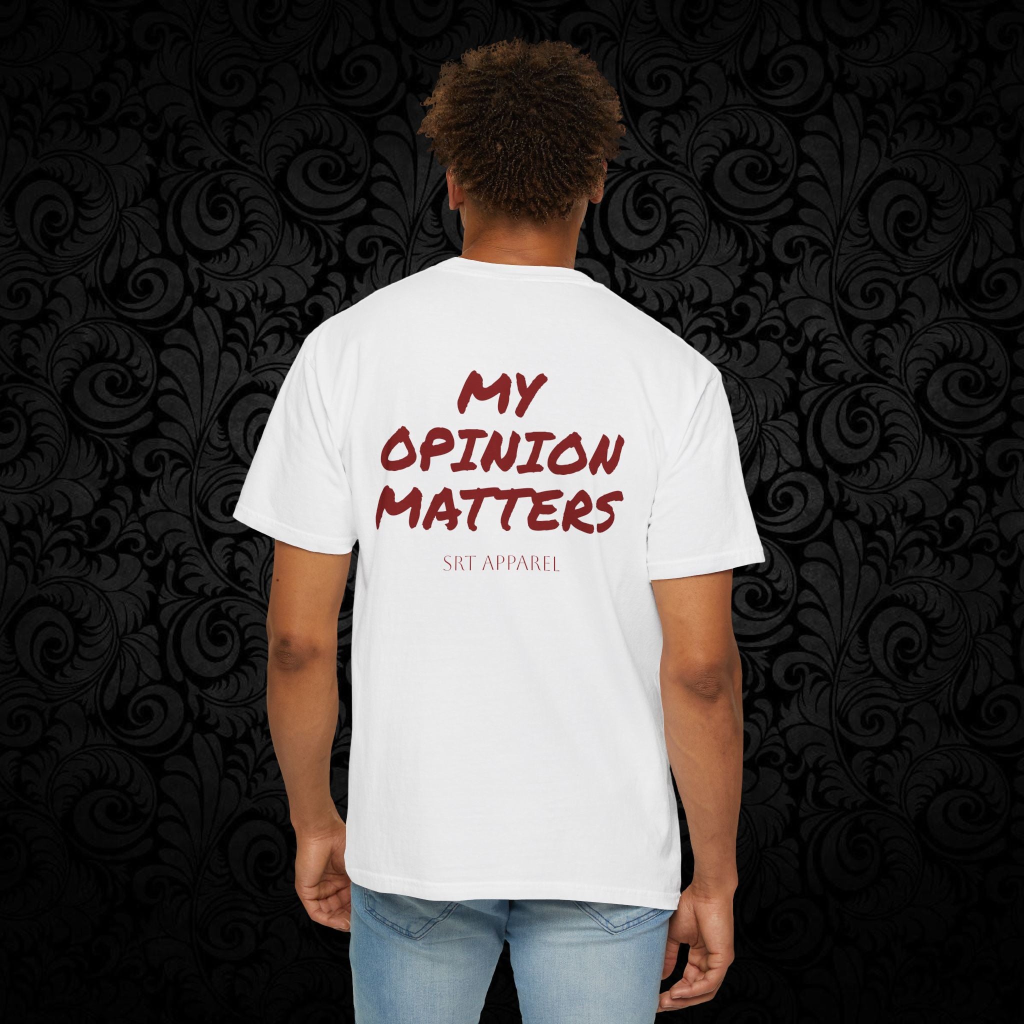 Spittin' Raw Truth T-shirt | My Opinion Matters graphic tee