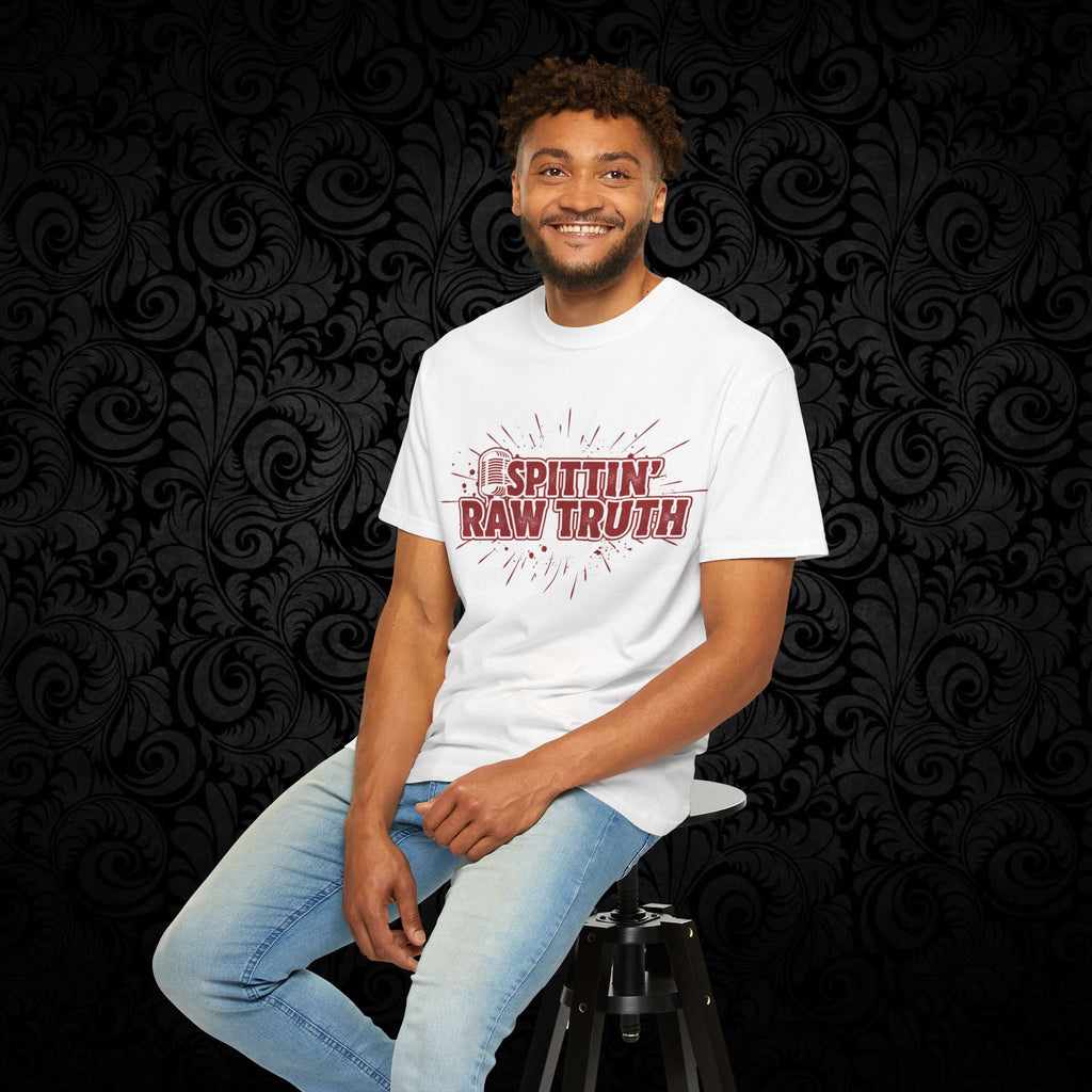 Spittin' Raw Truth T-shirt | My Opinion Matters graphic tee