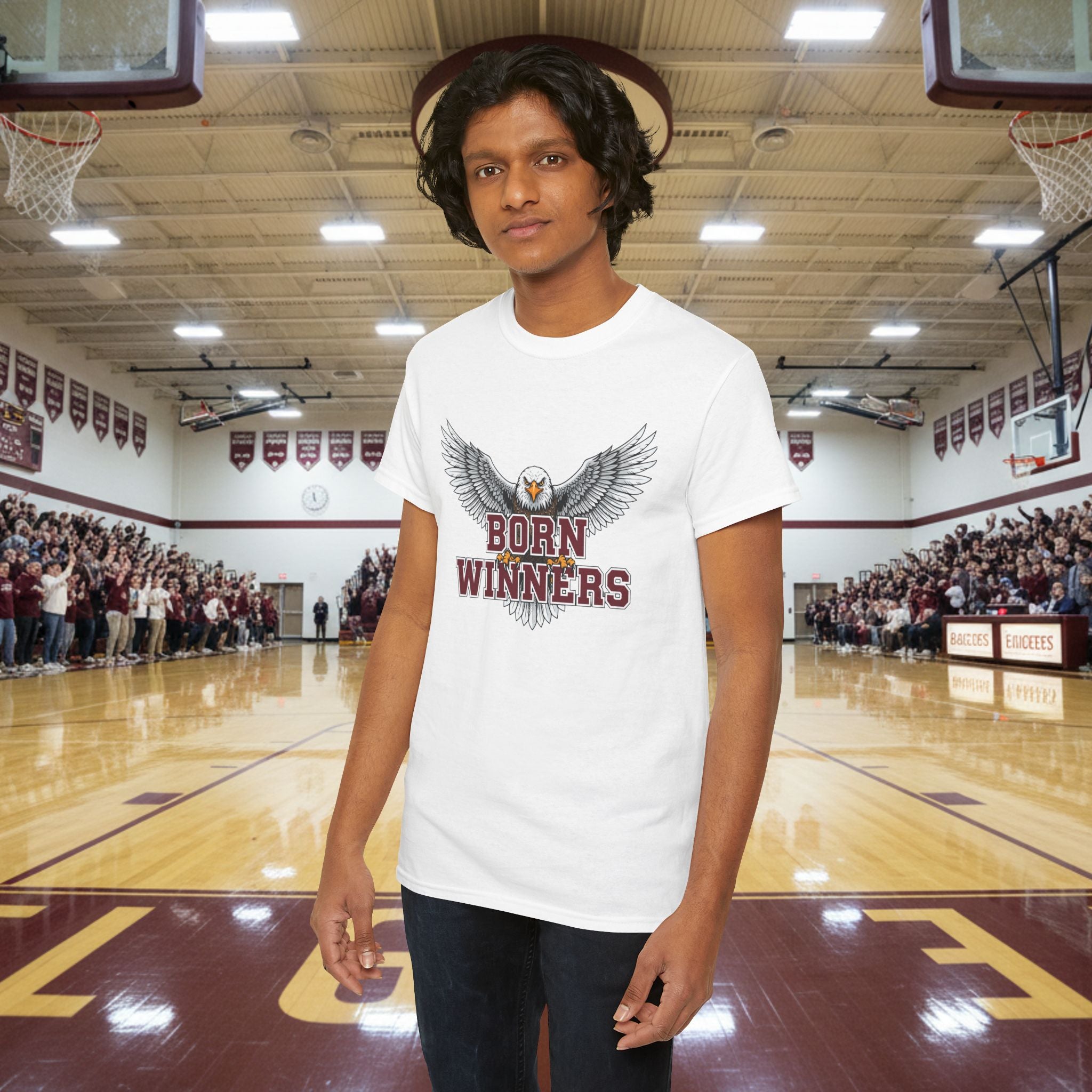 Basketball "Born Winners" Eagle SRT Graphic Tee