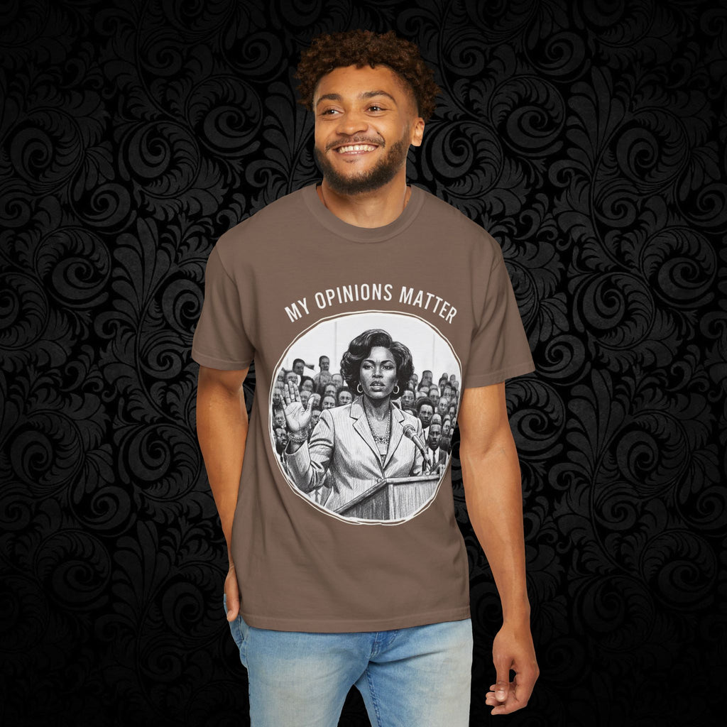 Spittin' Raw Truth T-shirt | My Opinion Matters graphic tee