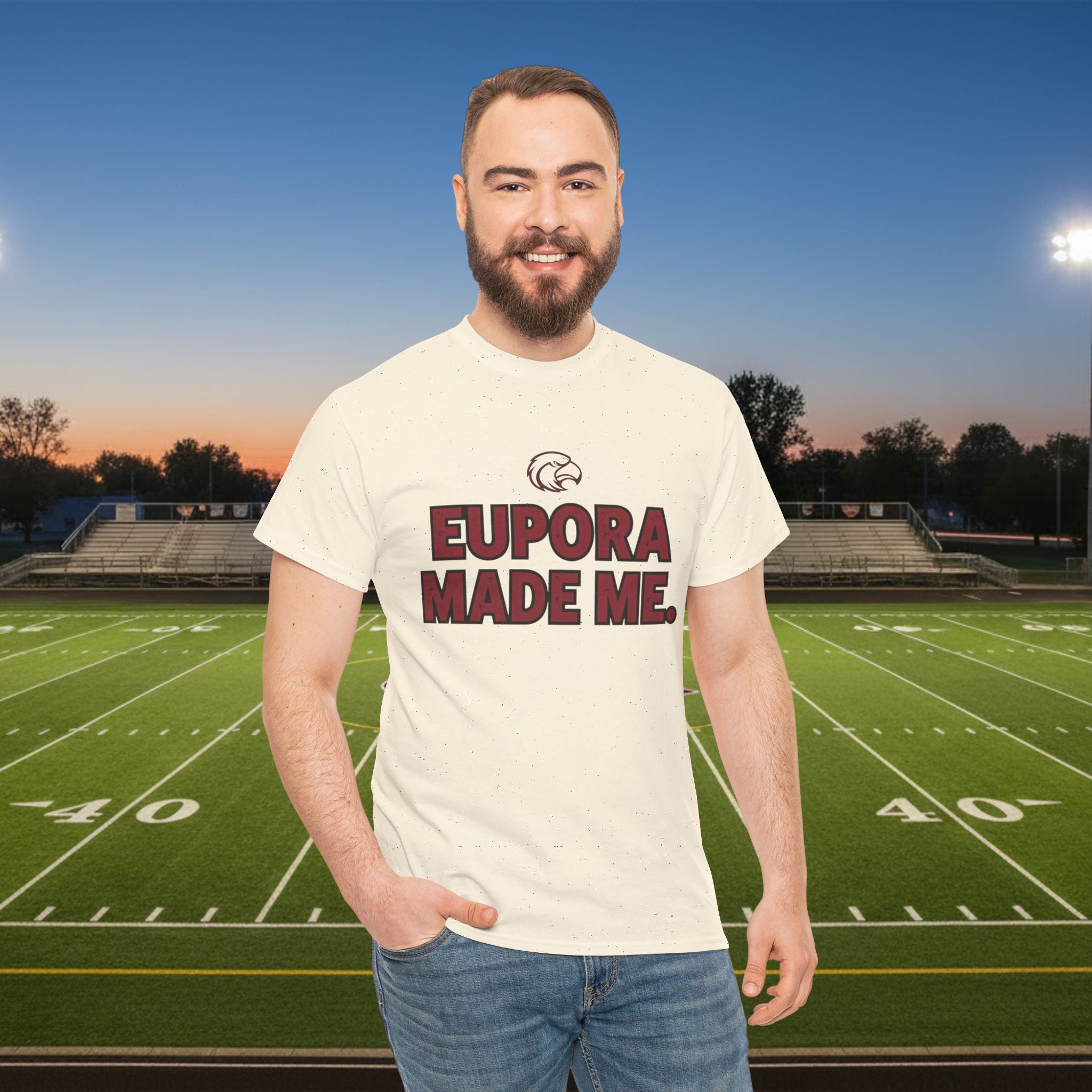 Eupora Made Me T-Shirt — Eagle Nation School Spirit Tee