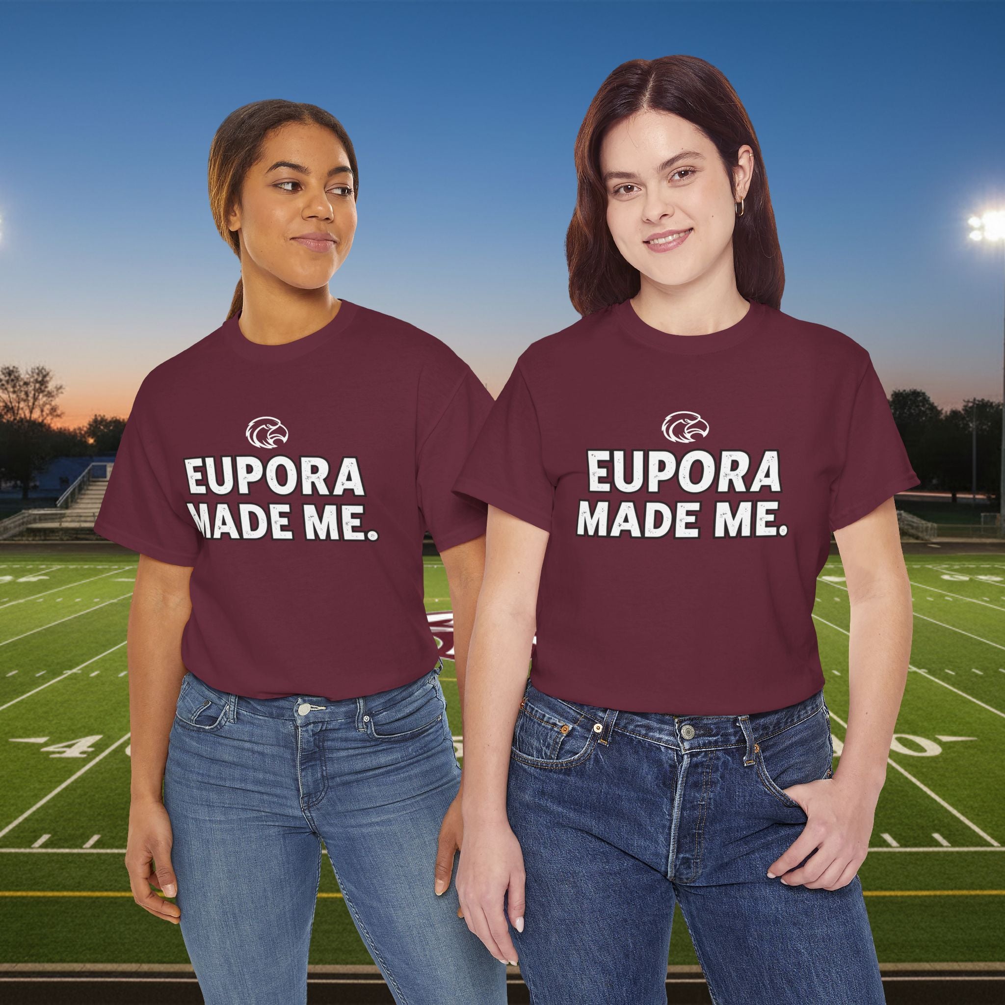 Eupora Made Me T-Shirt — Eagle Nation School Spirit Tee