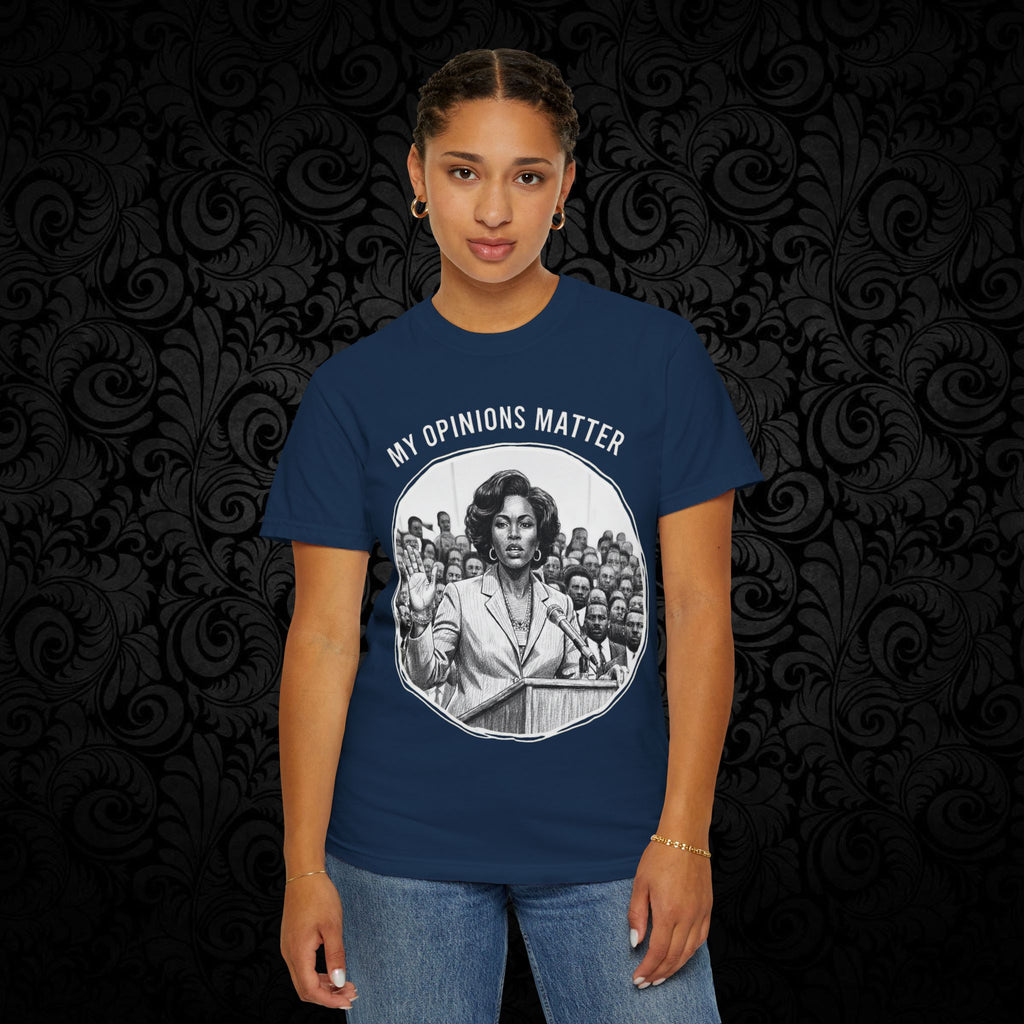 Spittin' Raw Truth T-shirt | My Opinion Matters graphic tee