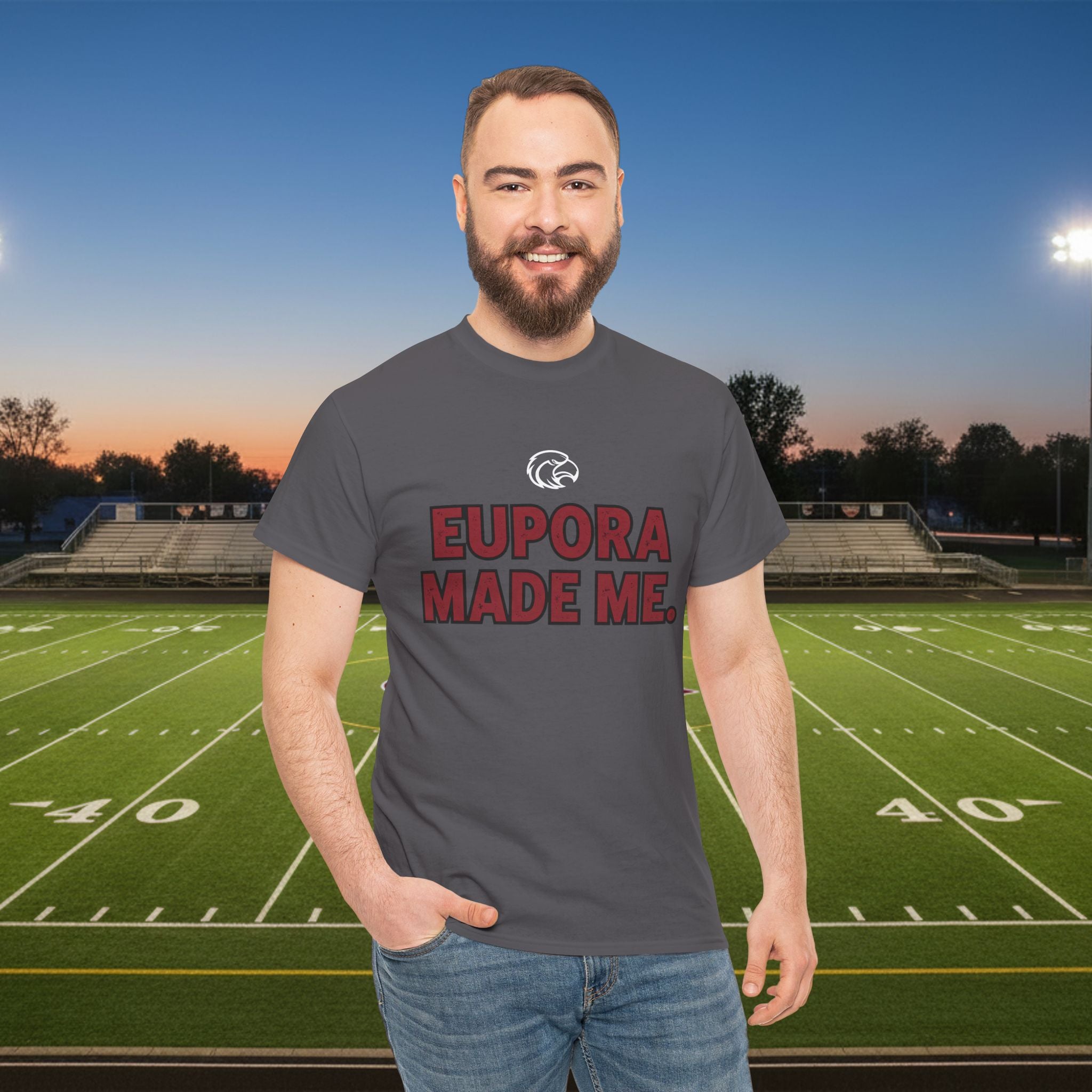 Eupora Made Me T-Shirt — Eagle Nation School Spirit Tee