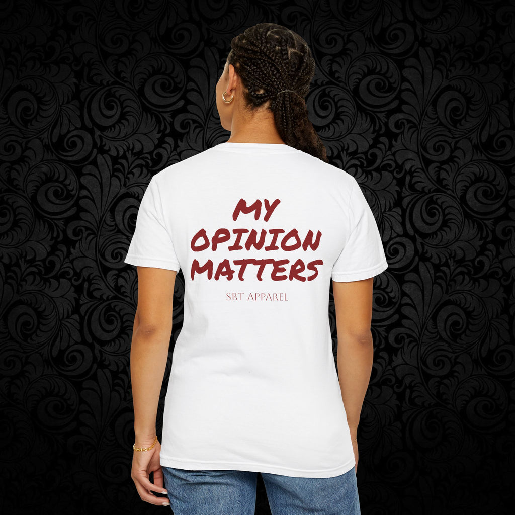 Spittin' Raw Truth T-shirt | My Opinion Matters graphic tee
