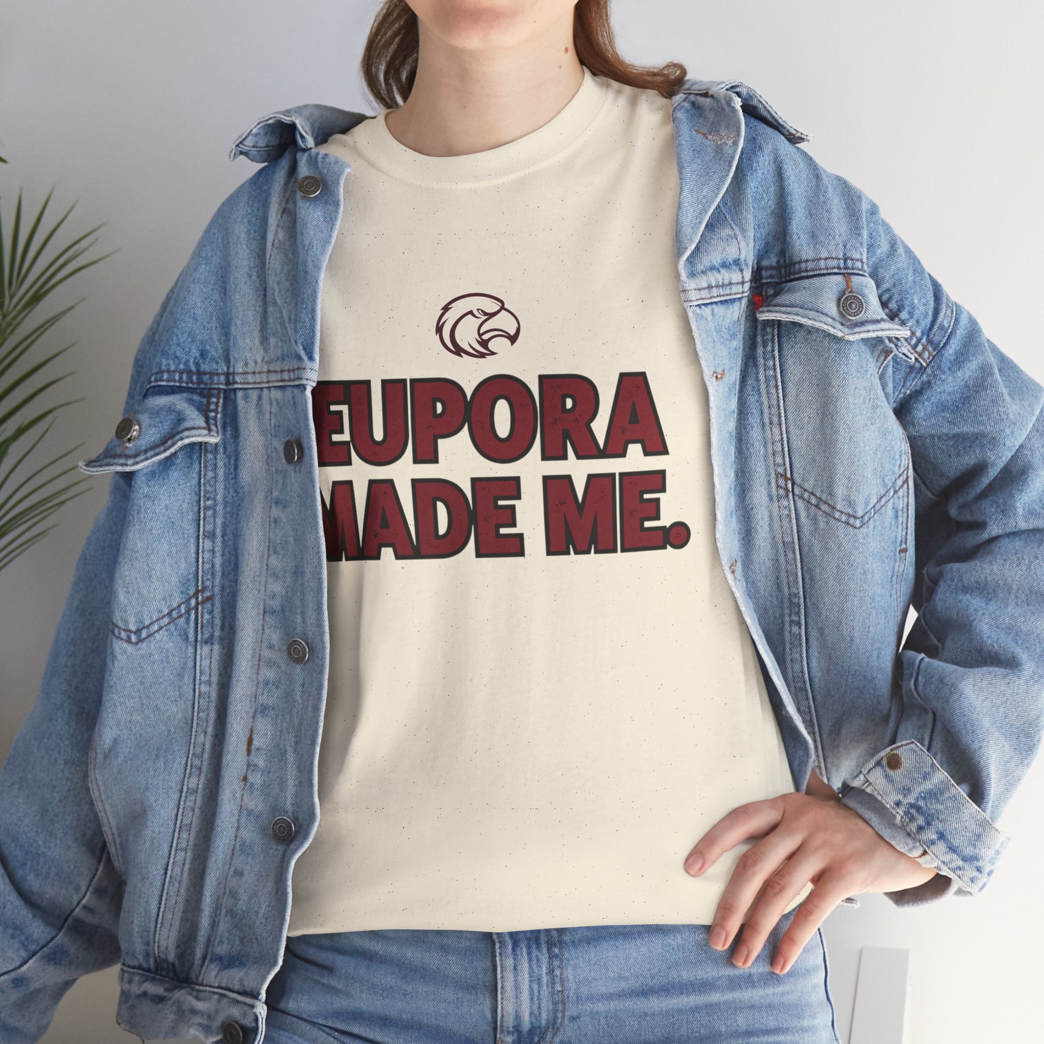Eupora Made Me T-Shirt — Eagle Nation School Spirit Tee