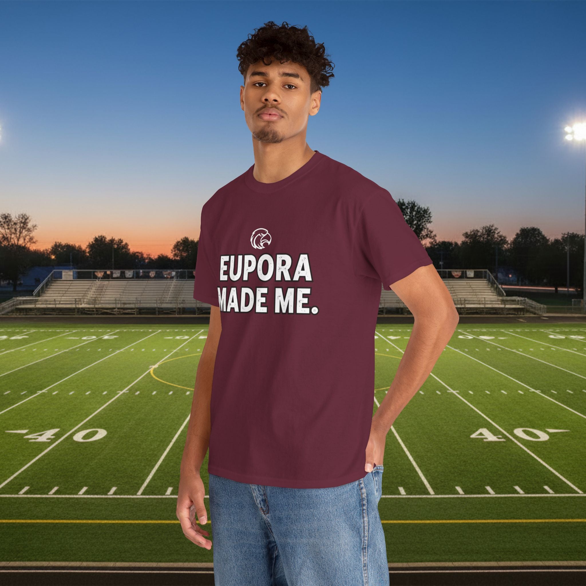 Eupora Made Me T-Shirt — Eagle Nation School Spirit Tee