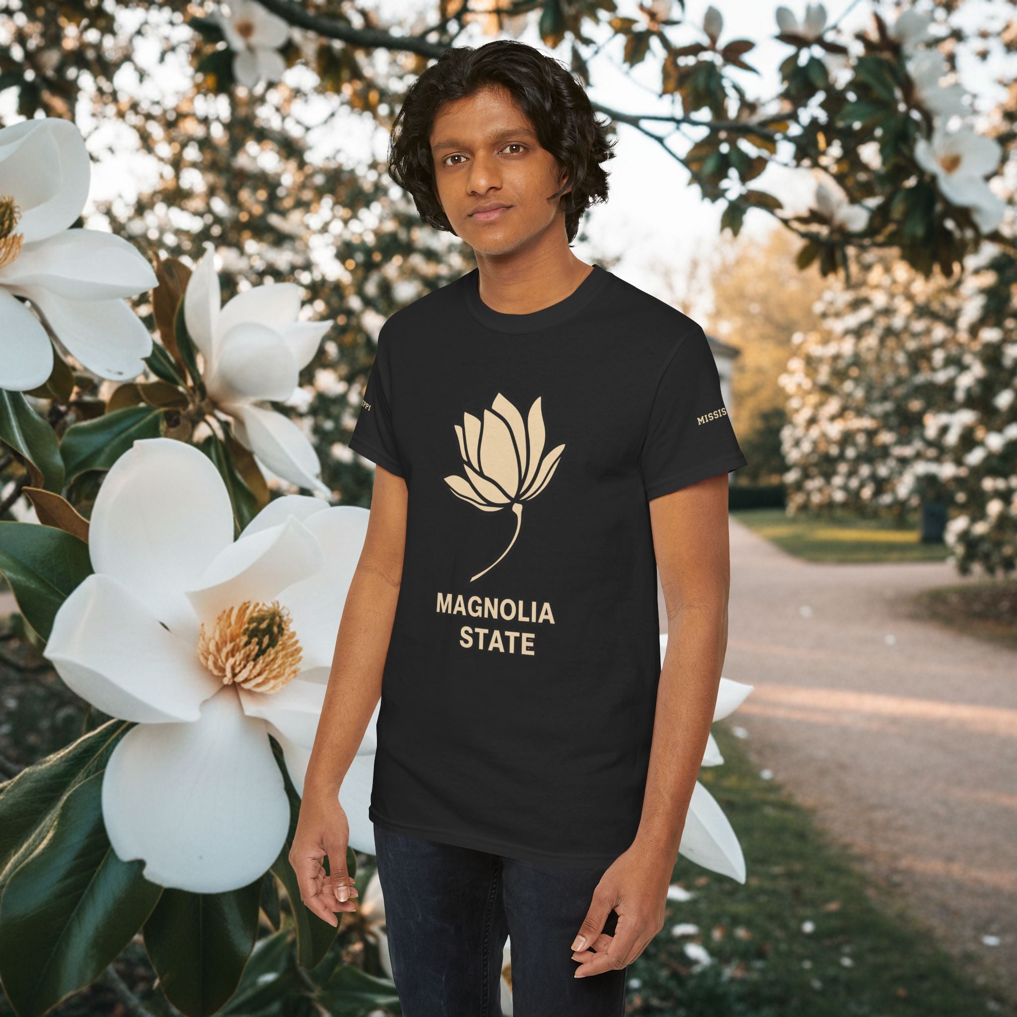 Magnolia State T-Shirt — Mississippi Area Code Shirt (662 · 601 · 228)