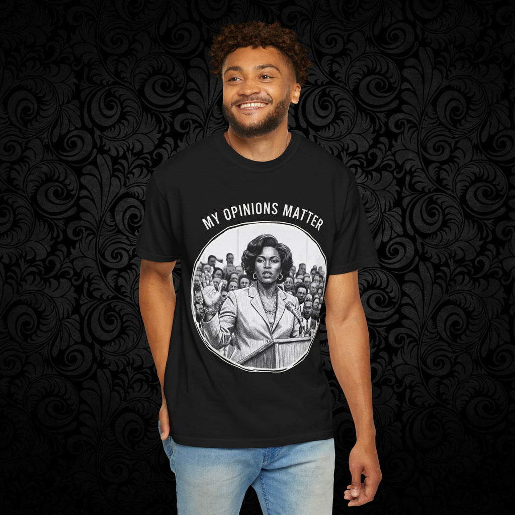 Spittin' Raw Truth T-shirt | My Opinion Matters graphic tee