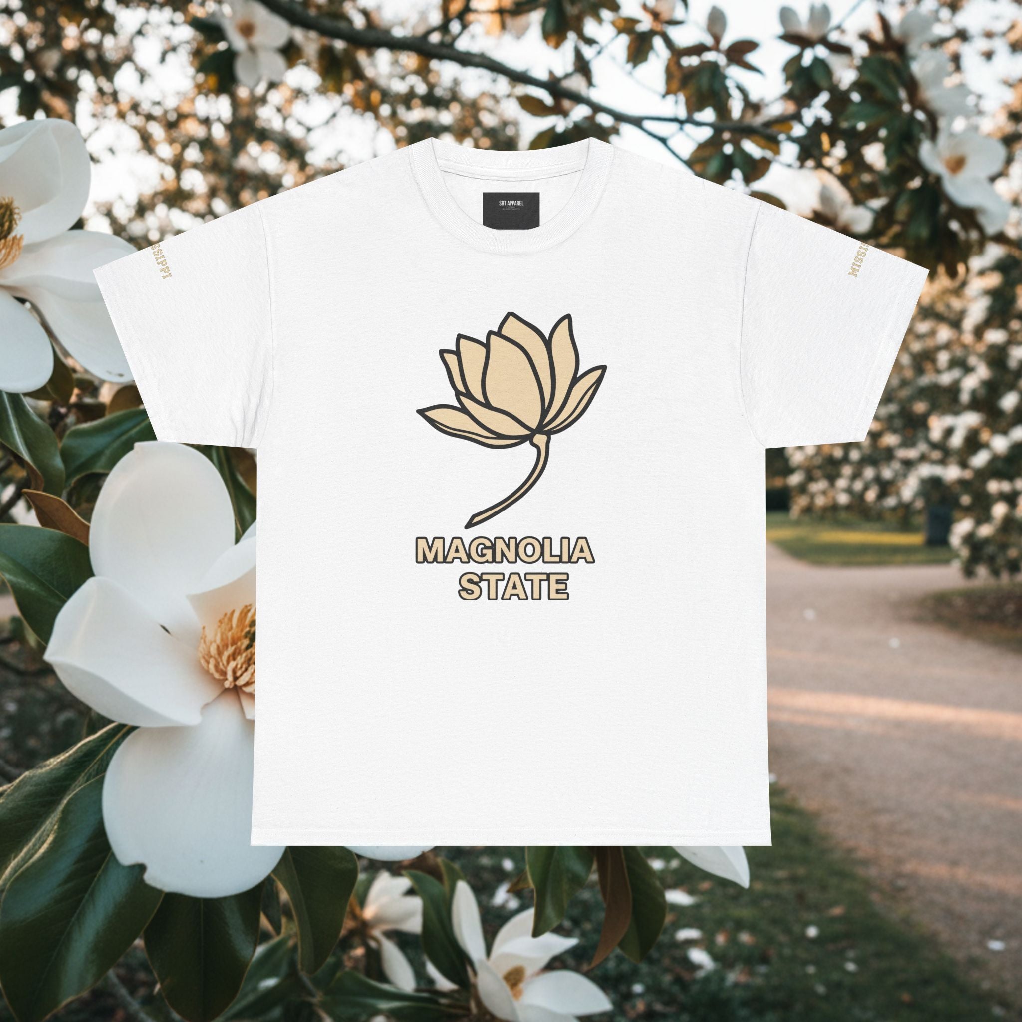 Magnolia State T-Shirt — Mississippi Area Code Shirt (662 · 601 · 228)