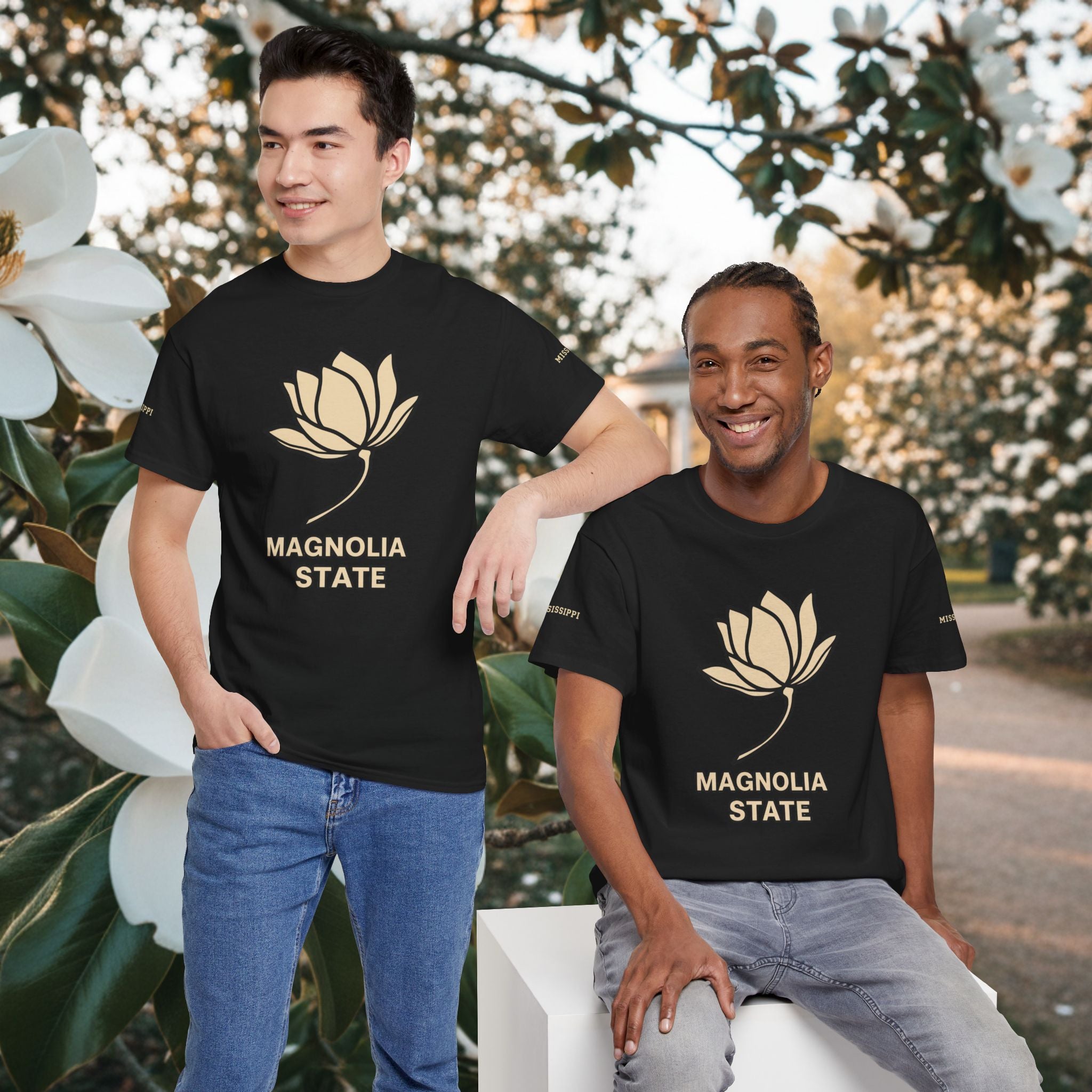 Magnolia State T-Shirt — Mississippi Area Code Shirt (662 · 601 · 228)
