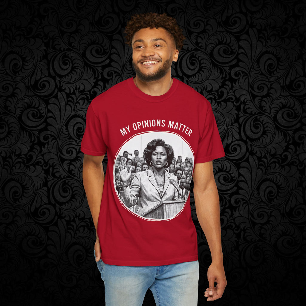 Spittin' Raw Truth T-shirt | My Opinion Matters graphic tee