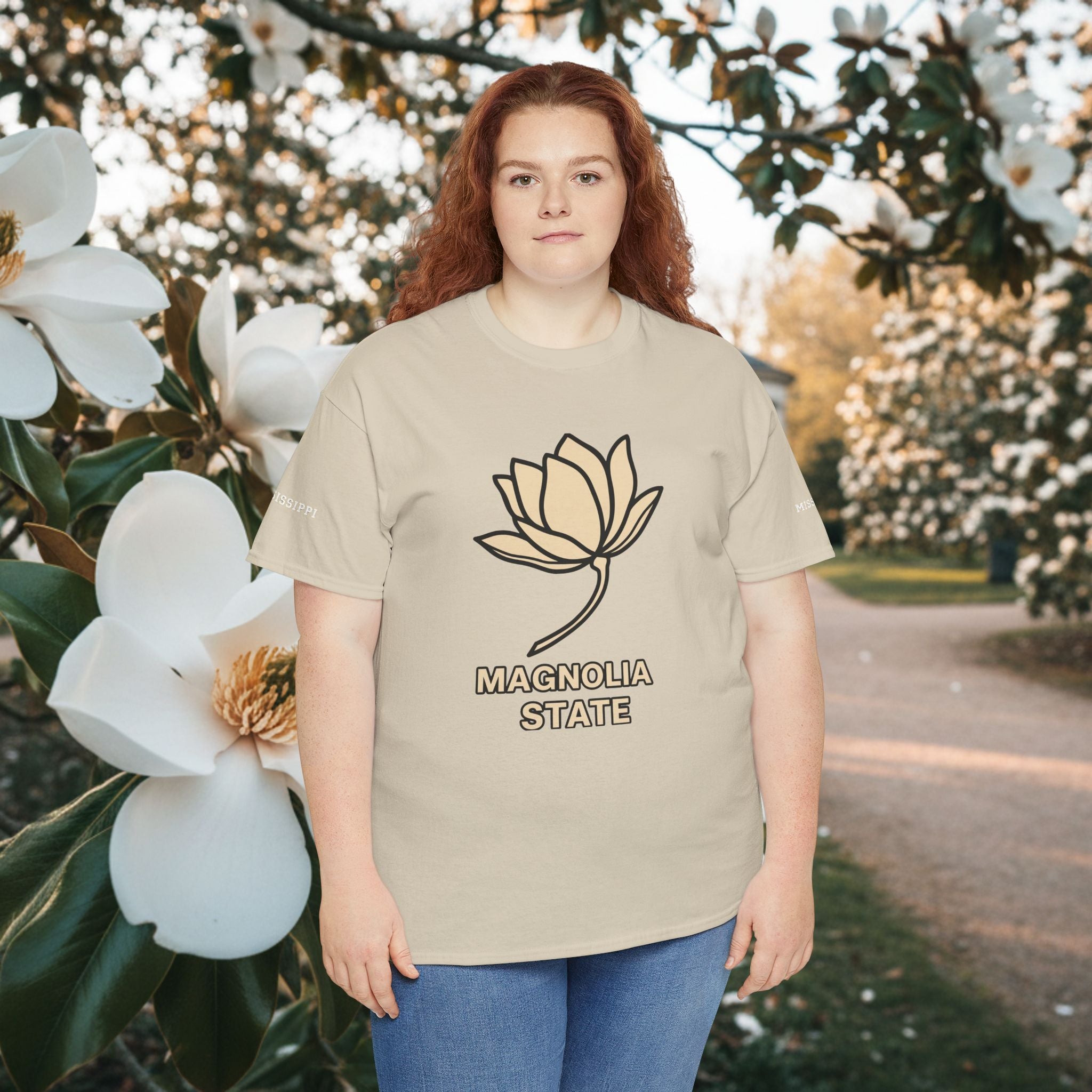 Magnolia State T-Shirt — Mississippi Area Code Shirt (662 · 601 · 228)