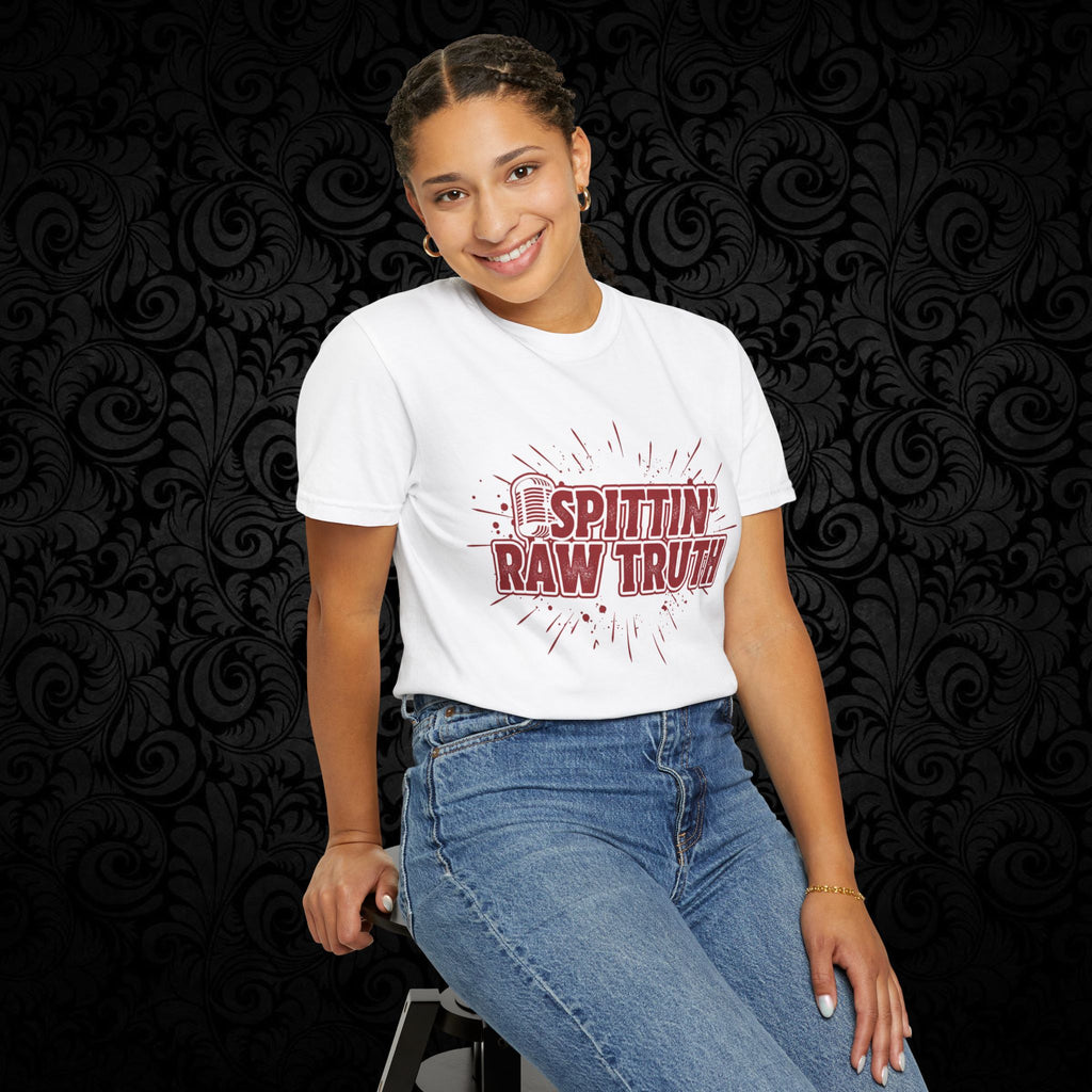 Spittin' Raw Truth T-shirt | My Opinion Matters graphic tee