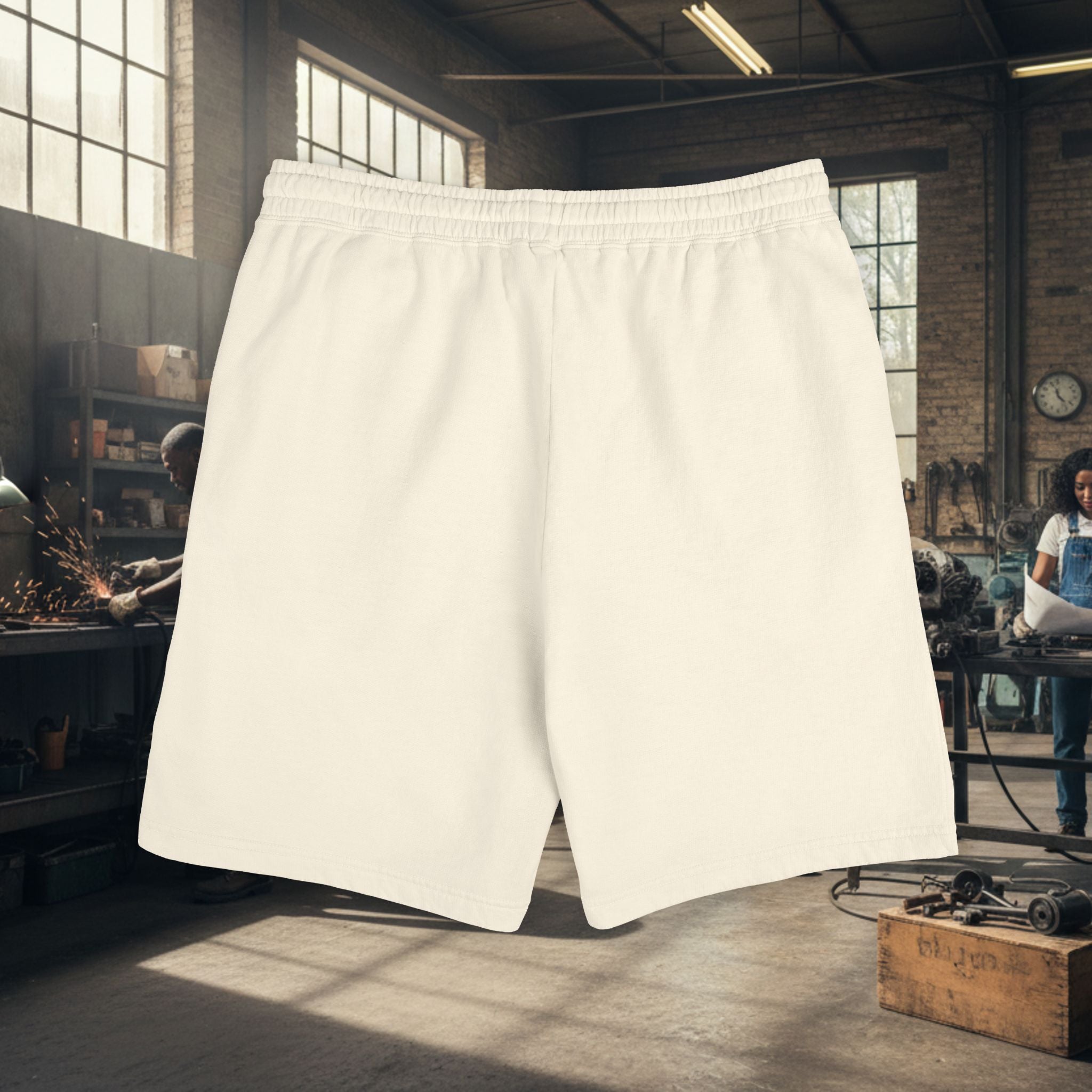 Still Slavin' For A Dollar SRT Logo Fleece Sweat Shorts