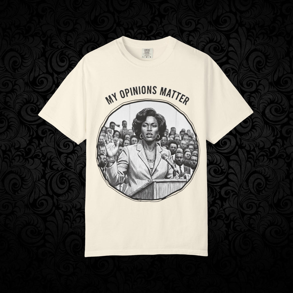 Spittin' Raw Truth T-shirt | My Opinion Matters graphic tee