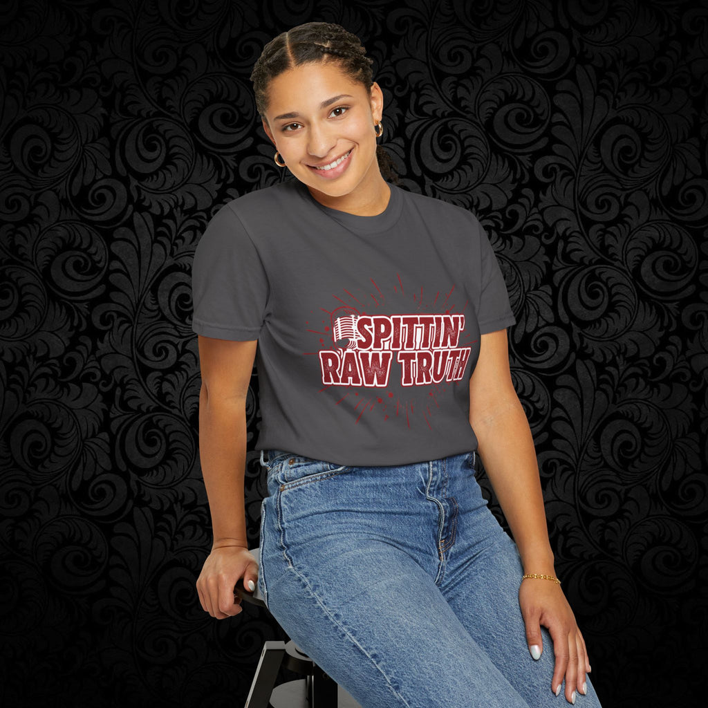 Spittin' Raw Truth T-shirt | My Opinion Matters graphic tee