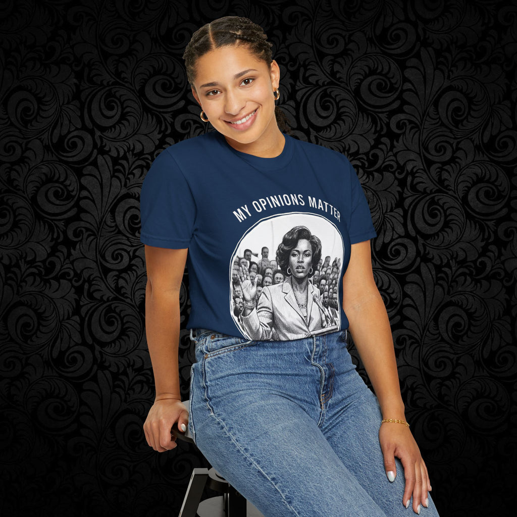 Spittin' Raw Truth T-shirt | My Opinion Matters graphic tee