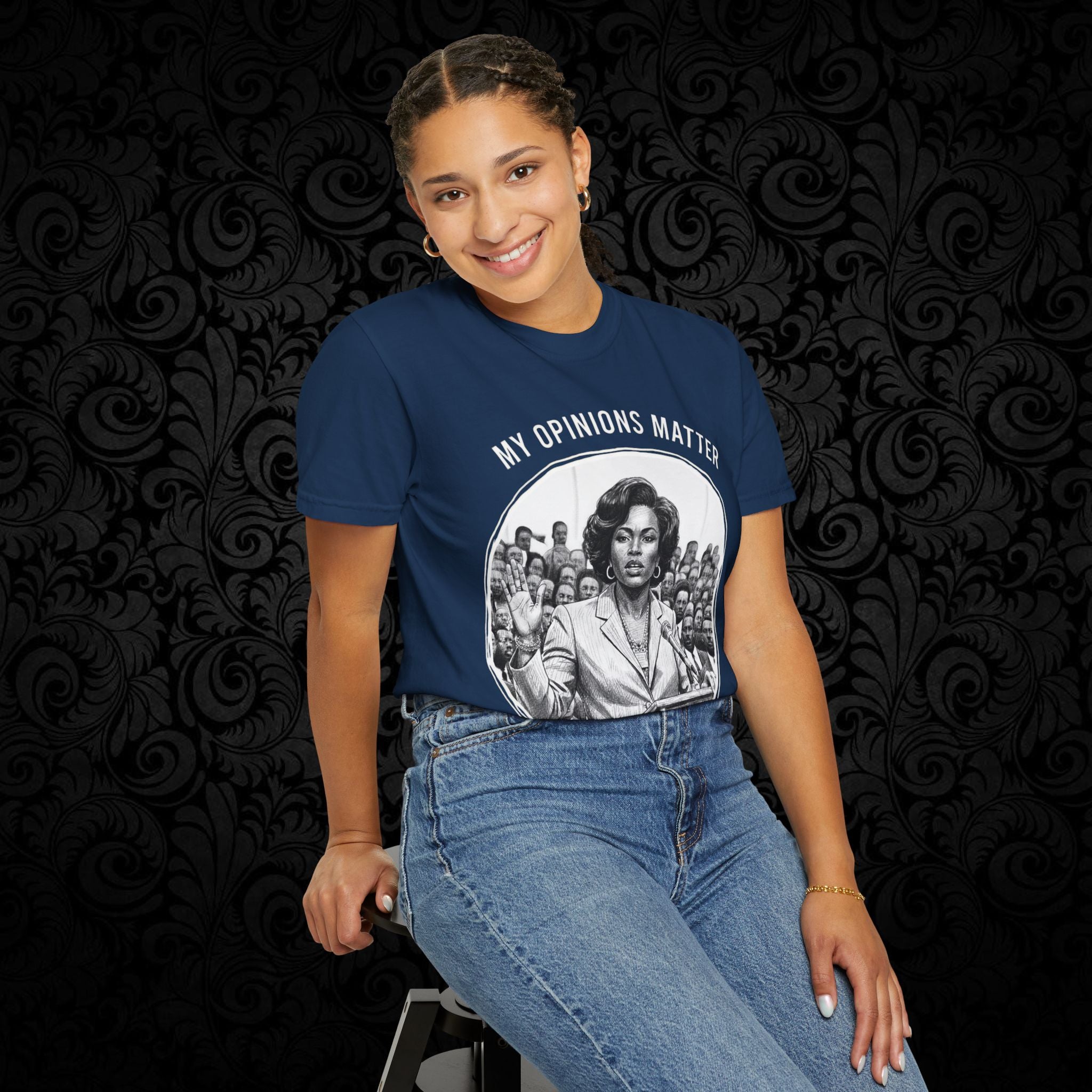 Spittin' Raw Truth T-shirt | My Opinion Matters graphic tee
