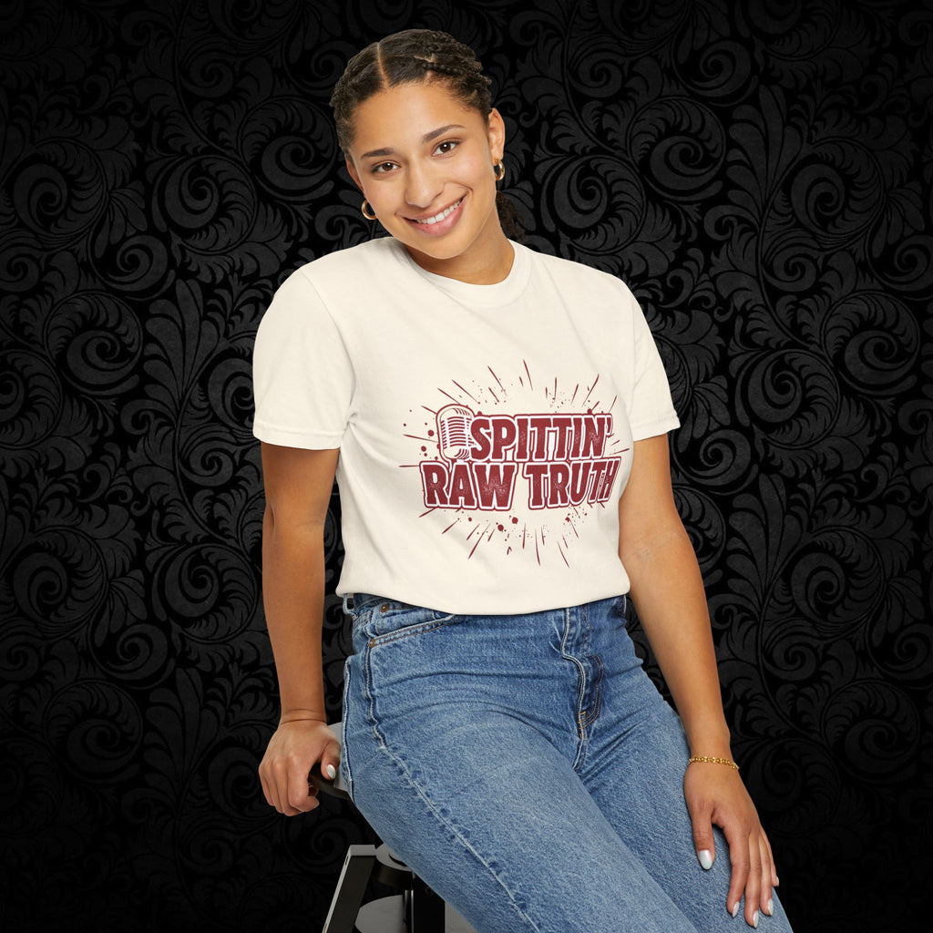 Spittin' Raw Truth T-shirt | My Opinion Matters graphic tee