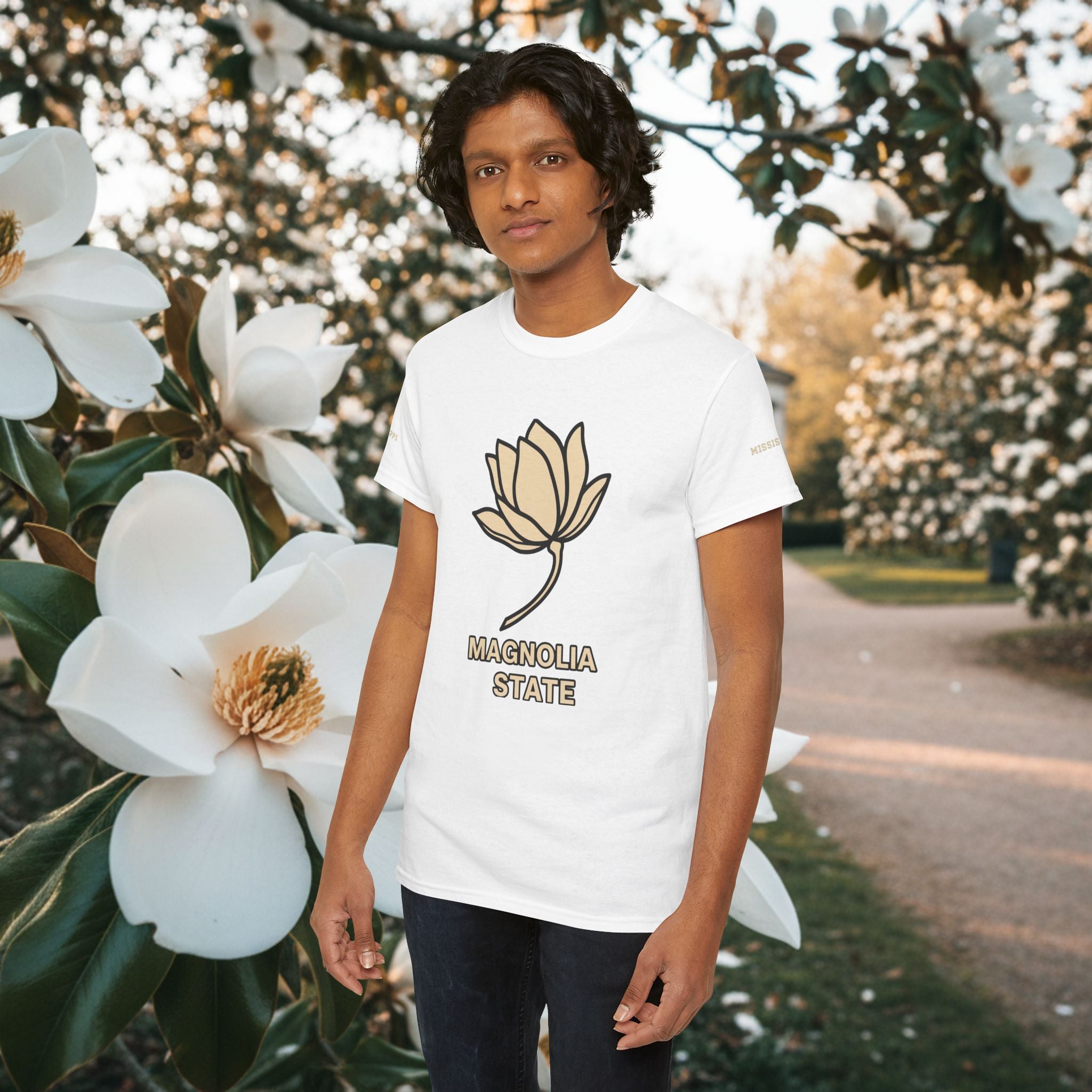 Magnolia State T-Shirt — Mississippi Area Code Shirt (662 · 601 · 228)