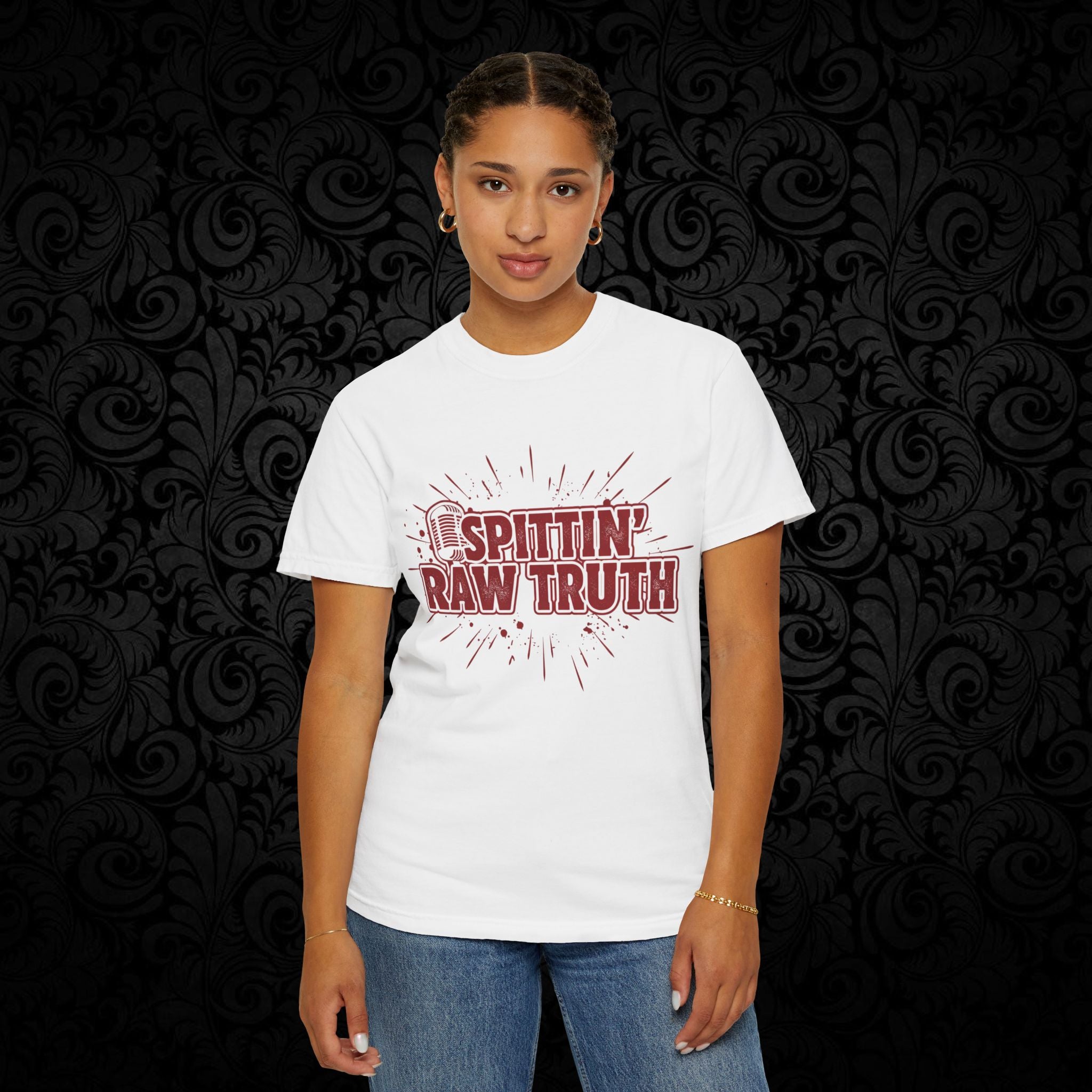 Spittin' Raw Truth T-shirt | My Opinion Matters graphic tee