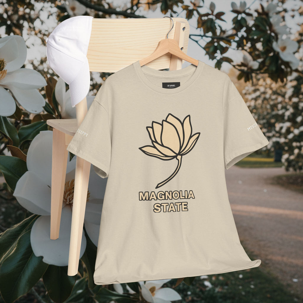 Magnolia State T-Shirt — Mississippi Area Code Shirt (662 · 601 · 228)