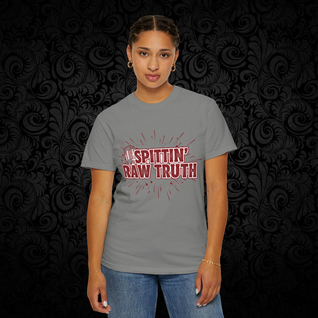 Spittin' Raw Truth T-shirt | My Opinion Matters graphic tee