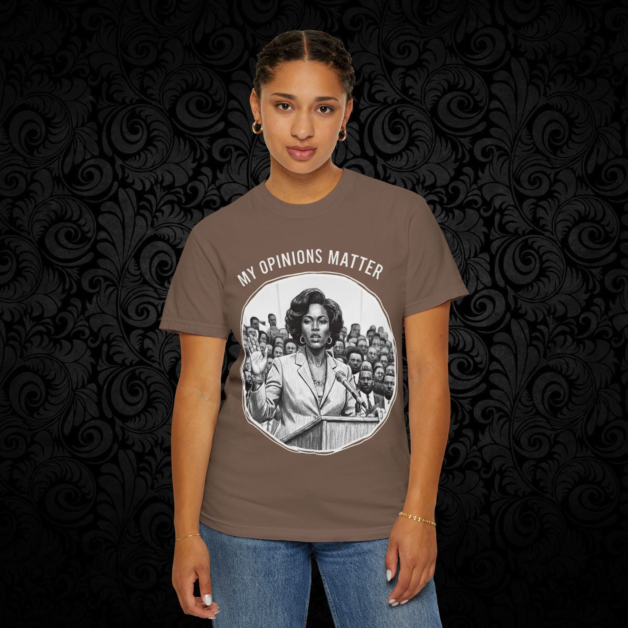 Spittin' Raw Truth T-shirt | My Opinion Matters graphic tee