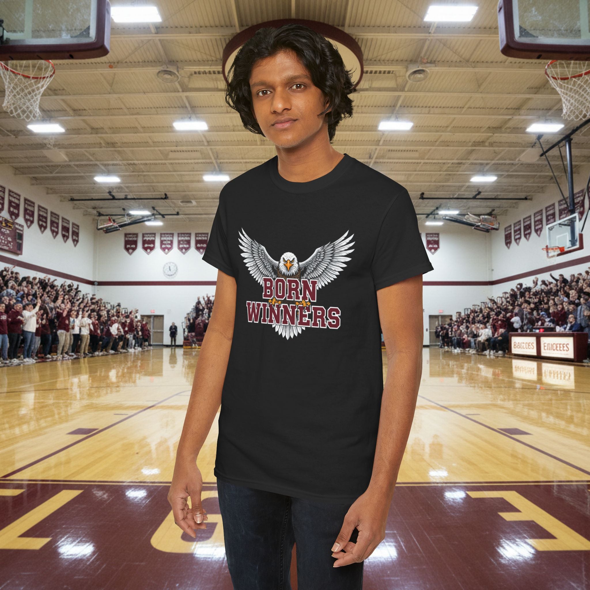 Basketball "Born Winners" Eagle SRT Graphic Tee