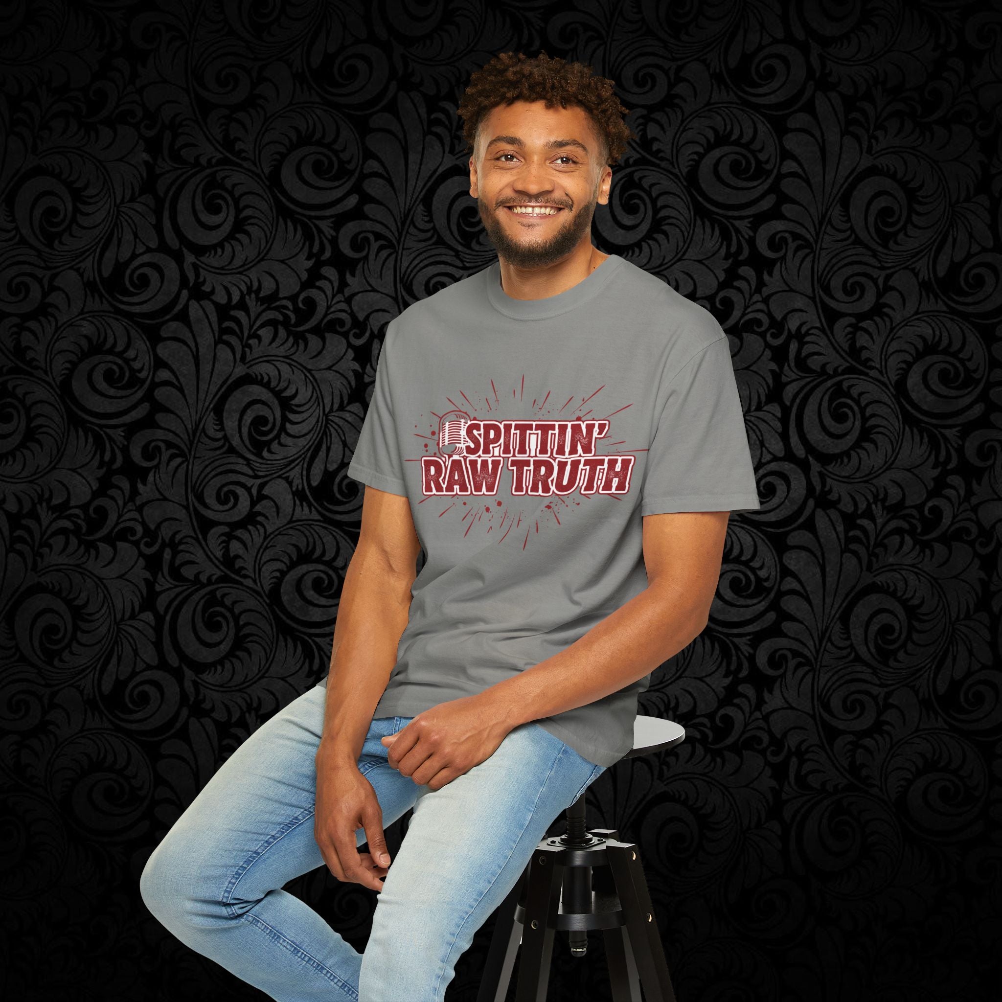 Spittin' Raw Truth T-shirt | My Opinion Matters graphic tee