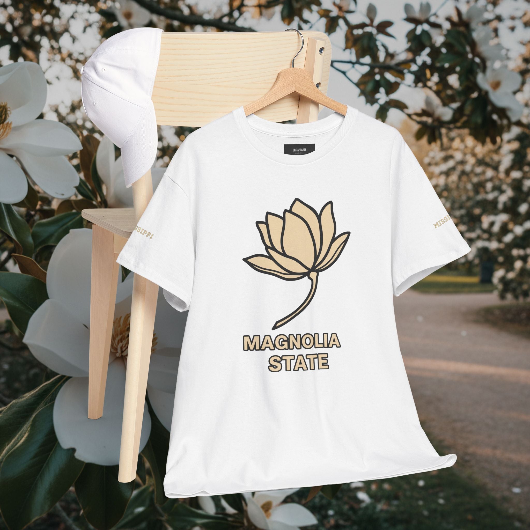 Magnolia State T-Shirt — Mississippi Area Code Shirt (662 · 601 · 228)