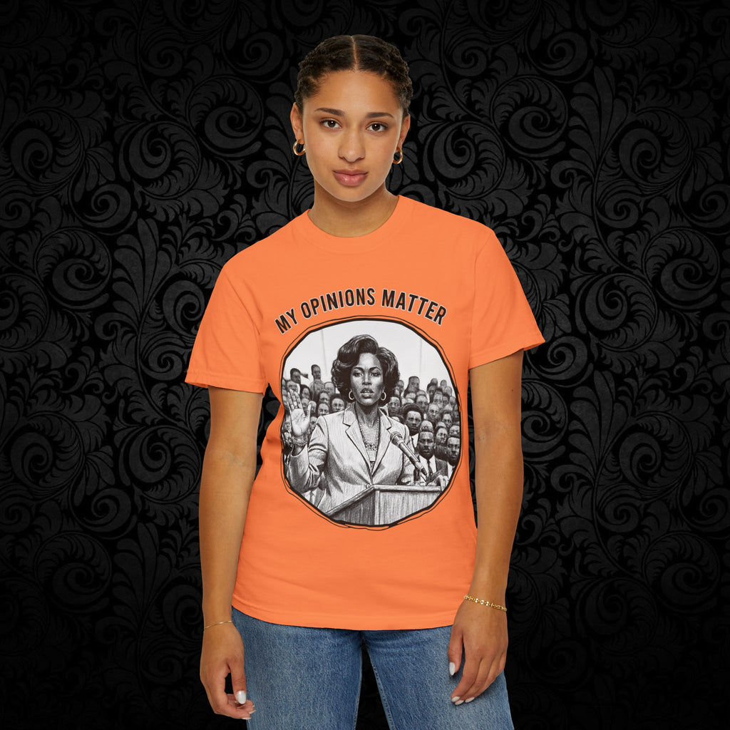 Spittin' Raw Truth T-shirt | My Opinion Matters graphic tee
