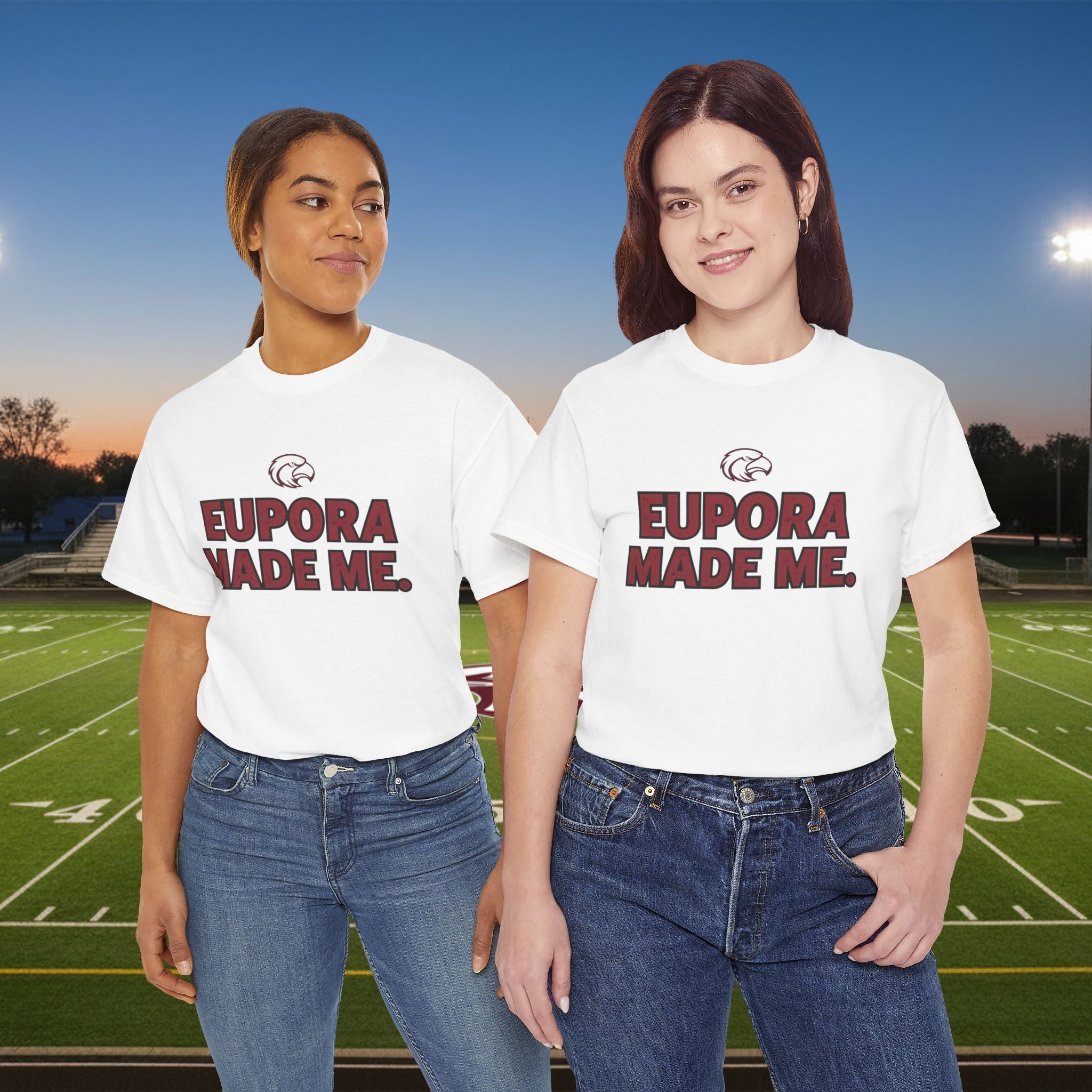 Eupora Made Me T-Shirt — Eagle Nation School Spirit Tee