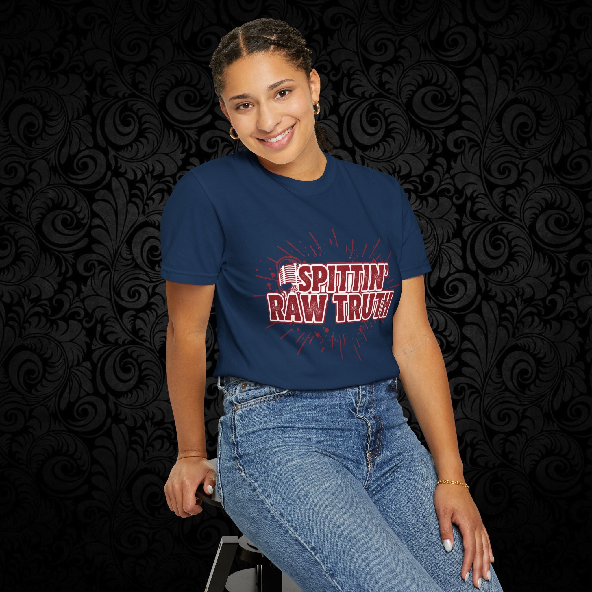 Spittin' Raw Truth T-shirt | My Opinion Matters graphic tee