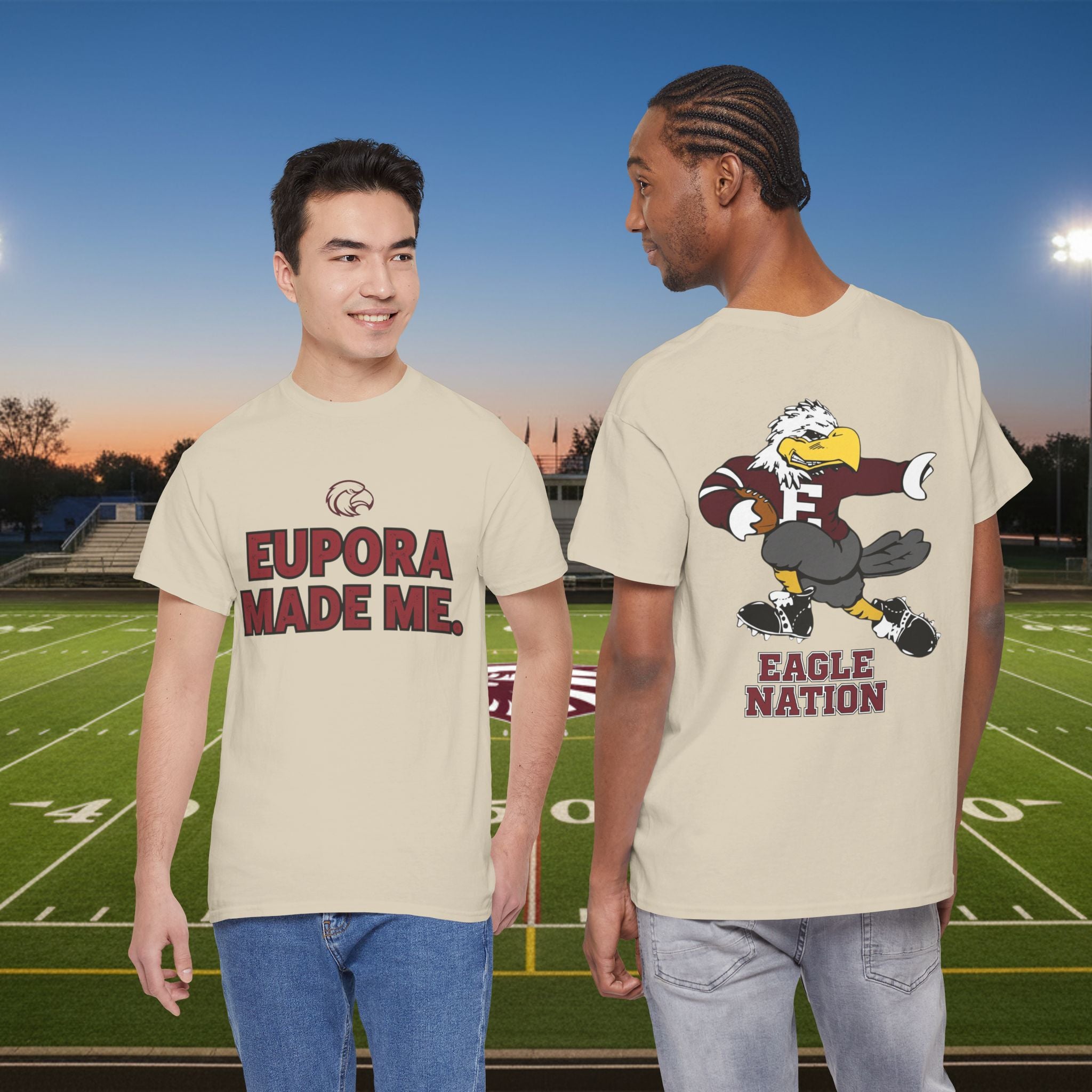 Eupora Made Me T-Shirt — Eagle Nation School Spirit Tee
